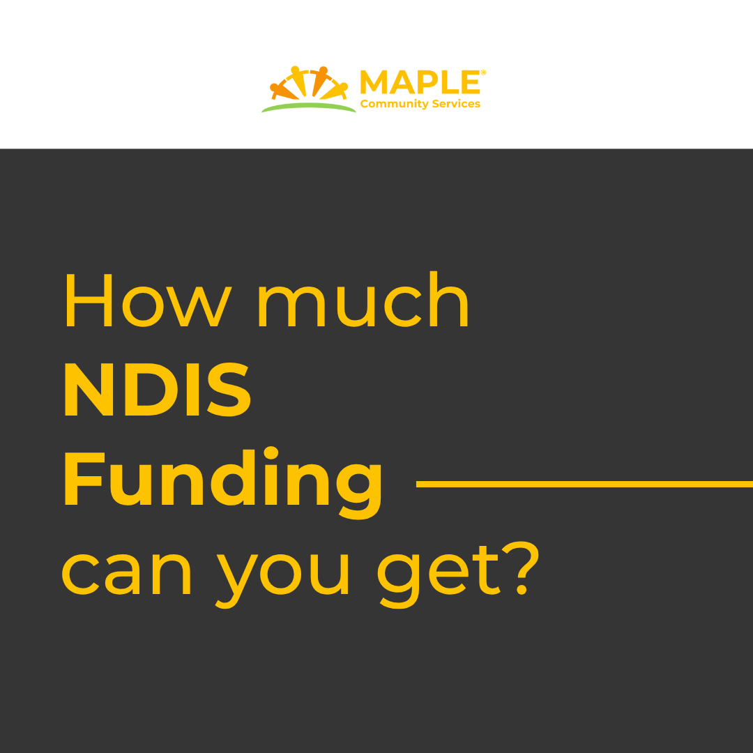 Maple Community Services Facebook ad: Navigating the NDIS can feel overwhelming, especially when…