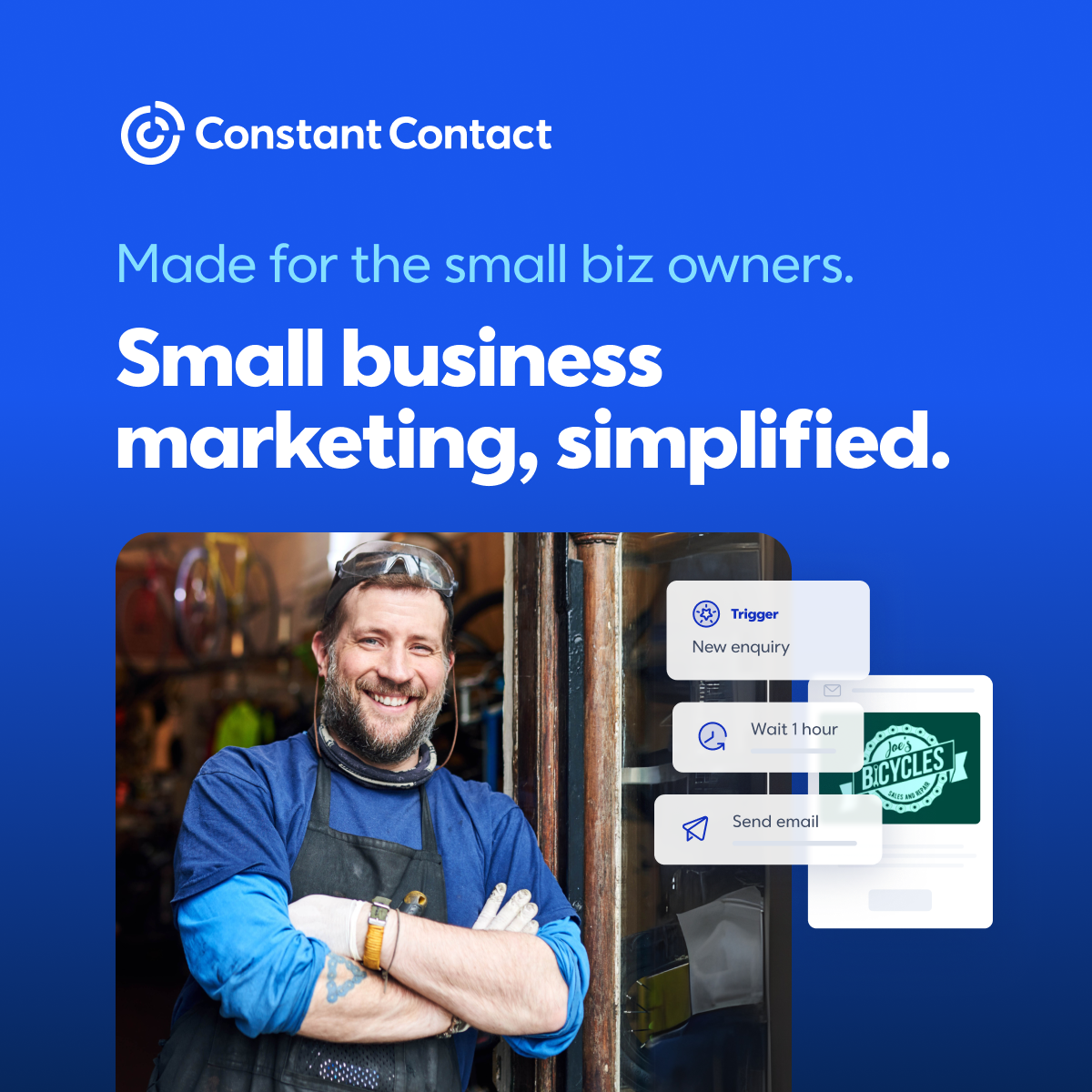 Constant Contact Facebook ad