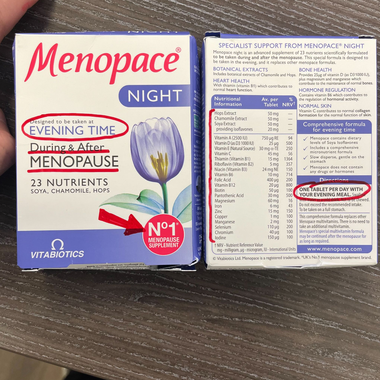 Vitabiotics Facebook ad