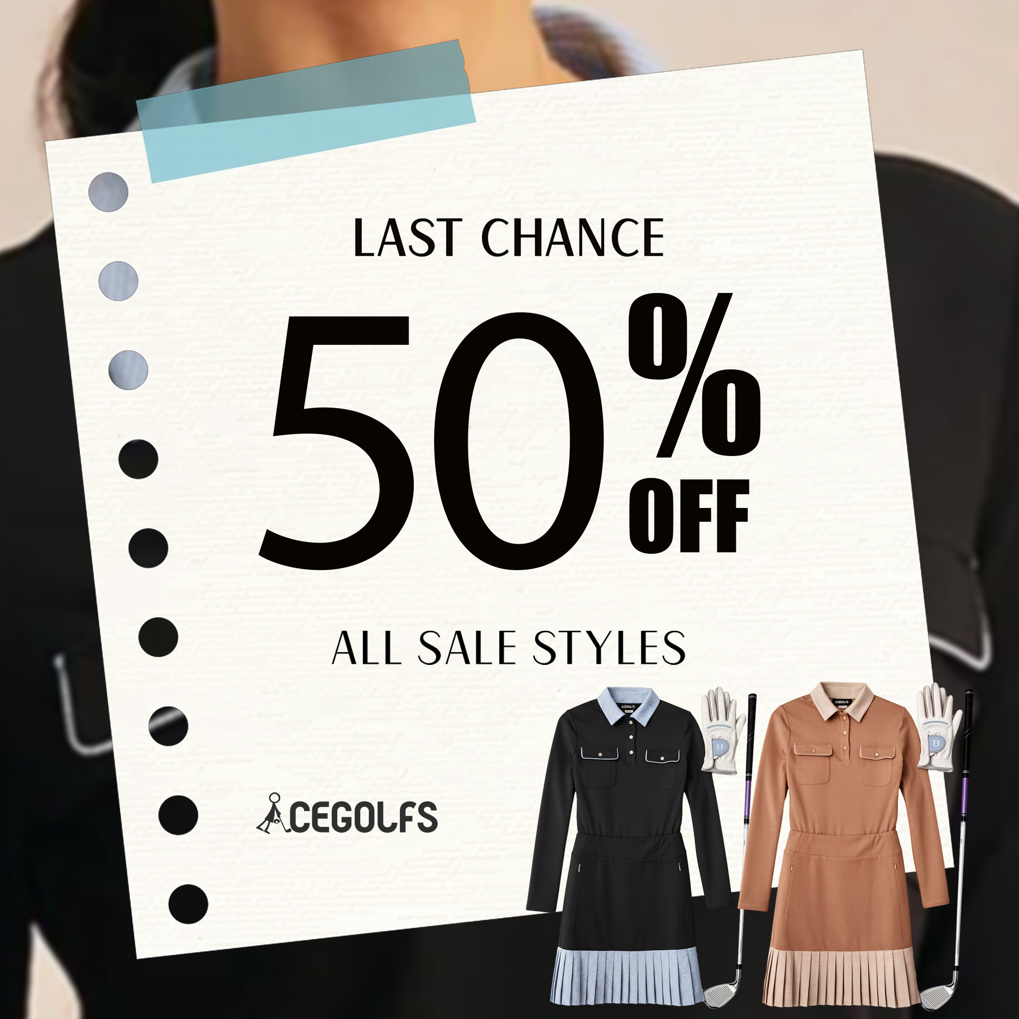 Acegolfs Facebook ad