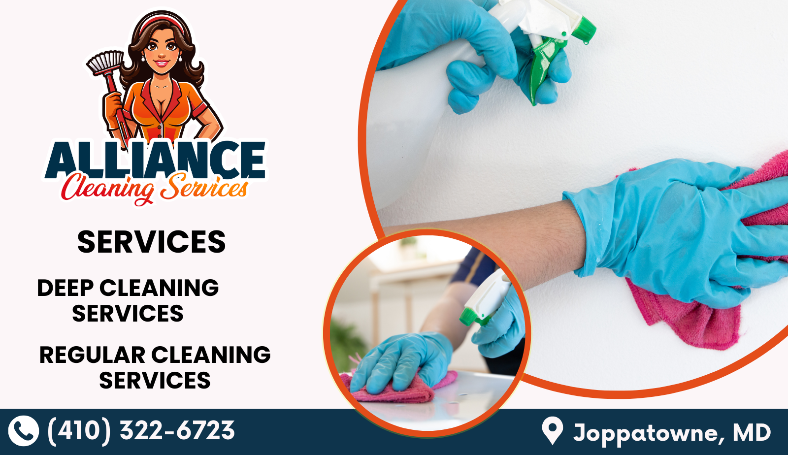 Alliance Cleaning Services Facebook ad