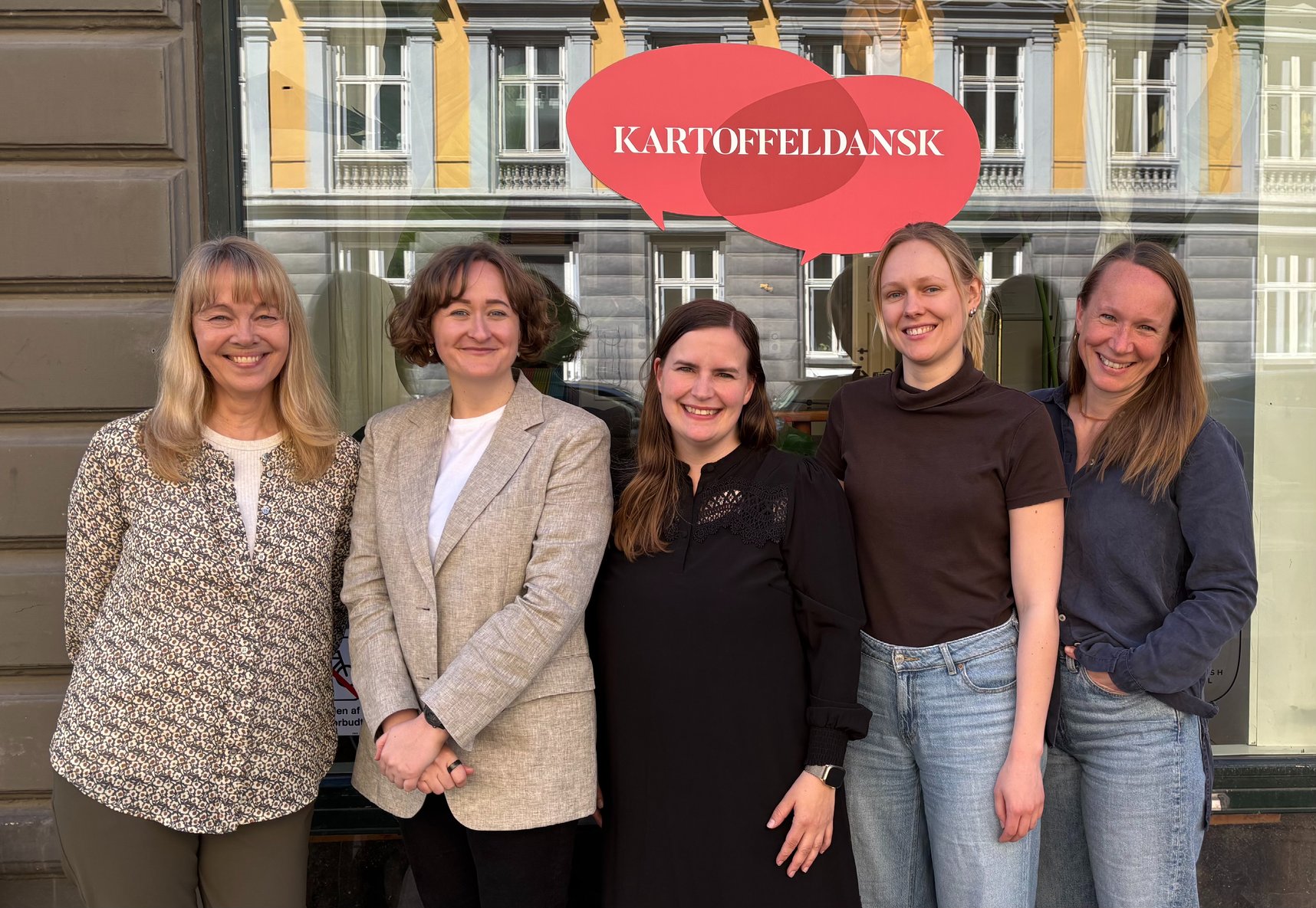 Kartoffeldansk Facebook ad: Learn Danish with Kartoffeldansk