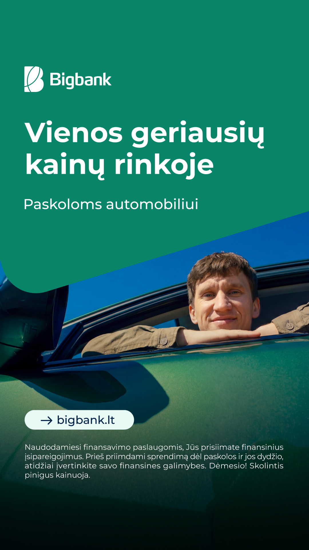 Bigbank Lietuva Facebook ad
