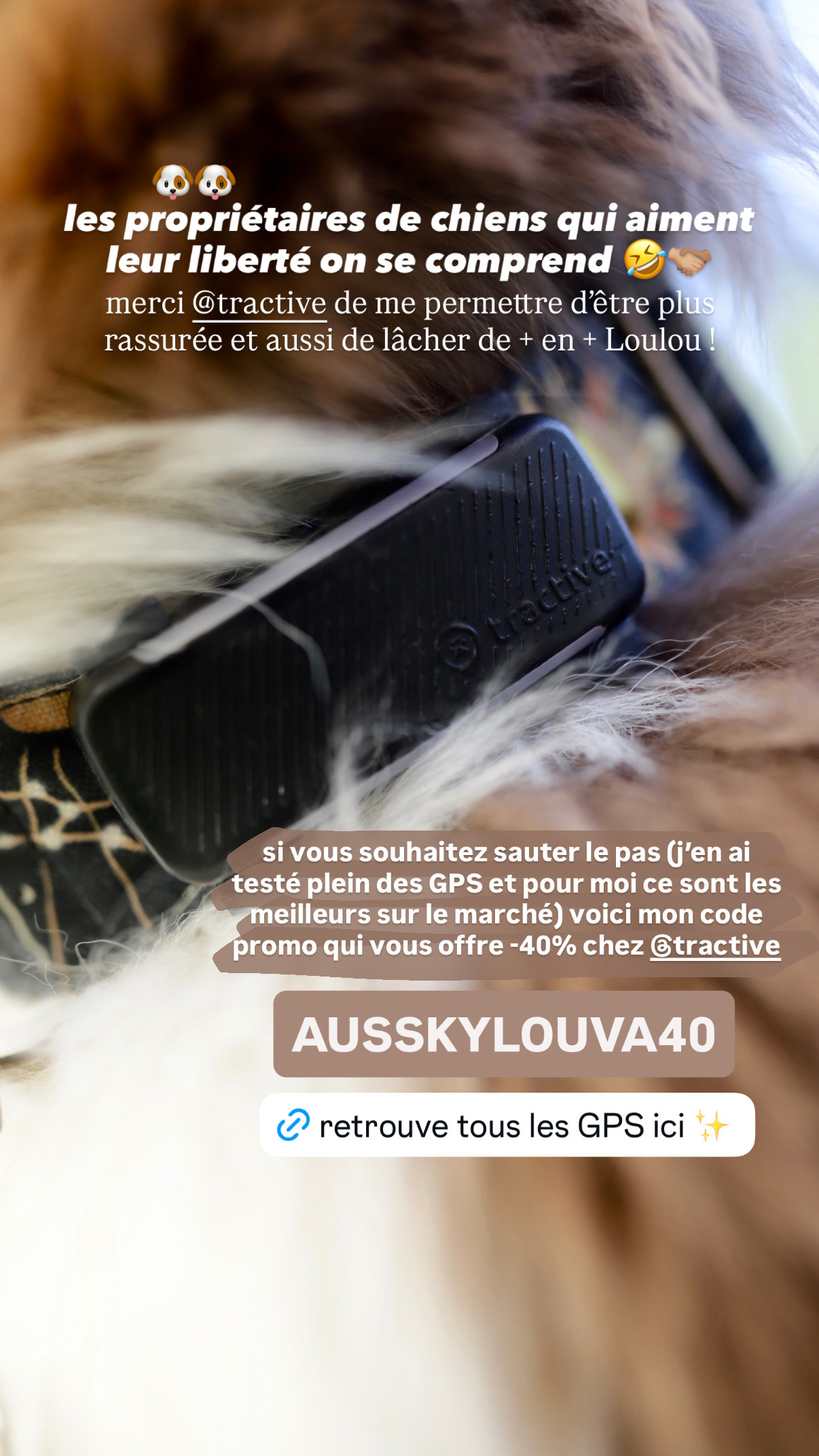 Tractive Facebook ad