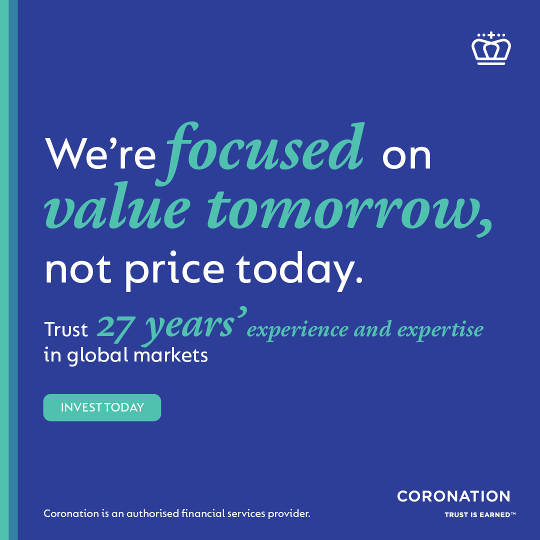 Coronation Fund Managers Facebook ad