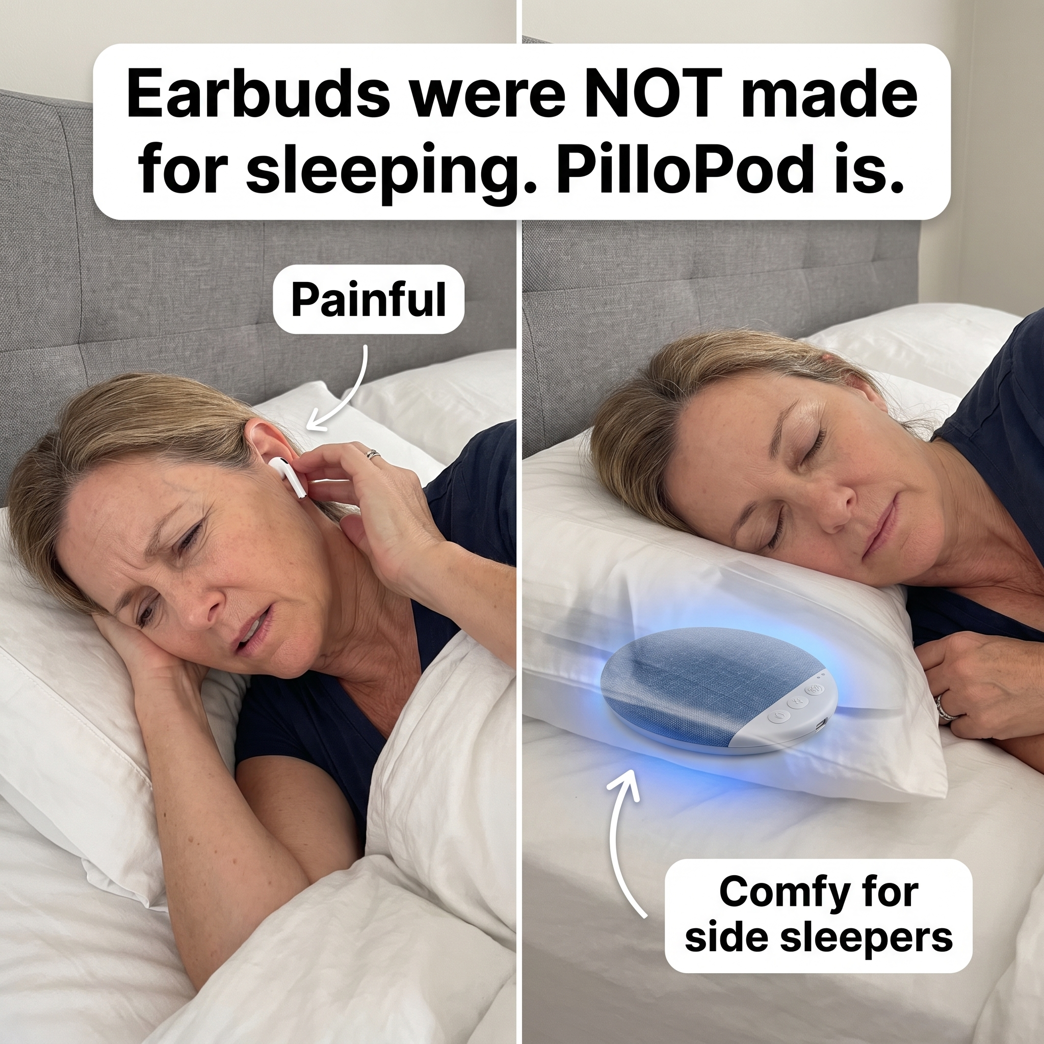 PilloPod Facebook ad