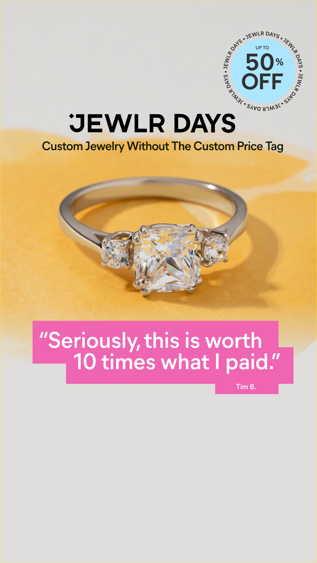 Jewlr Facebook ad