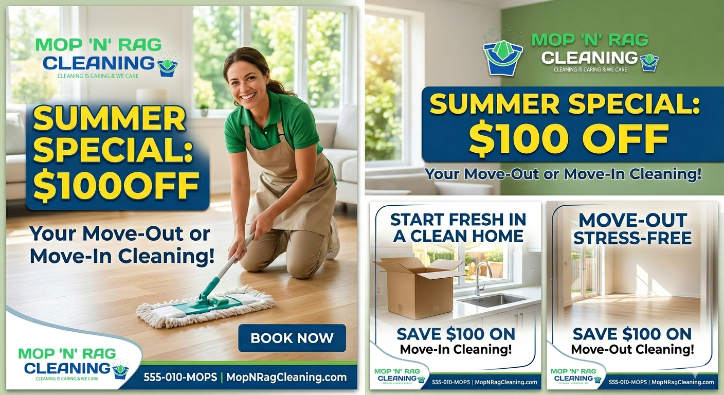 Mop N Rag Facebook ad