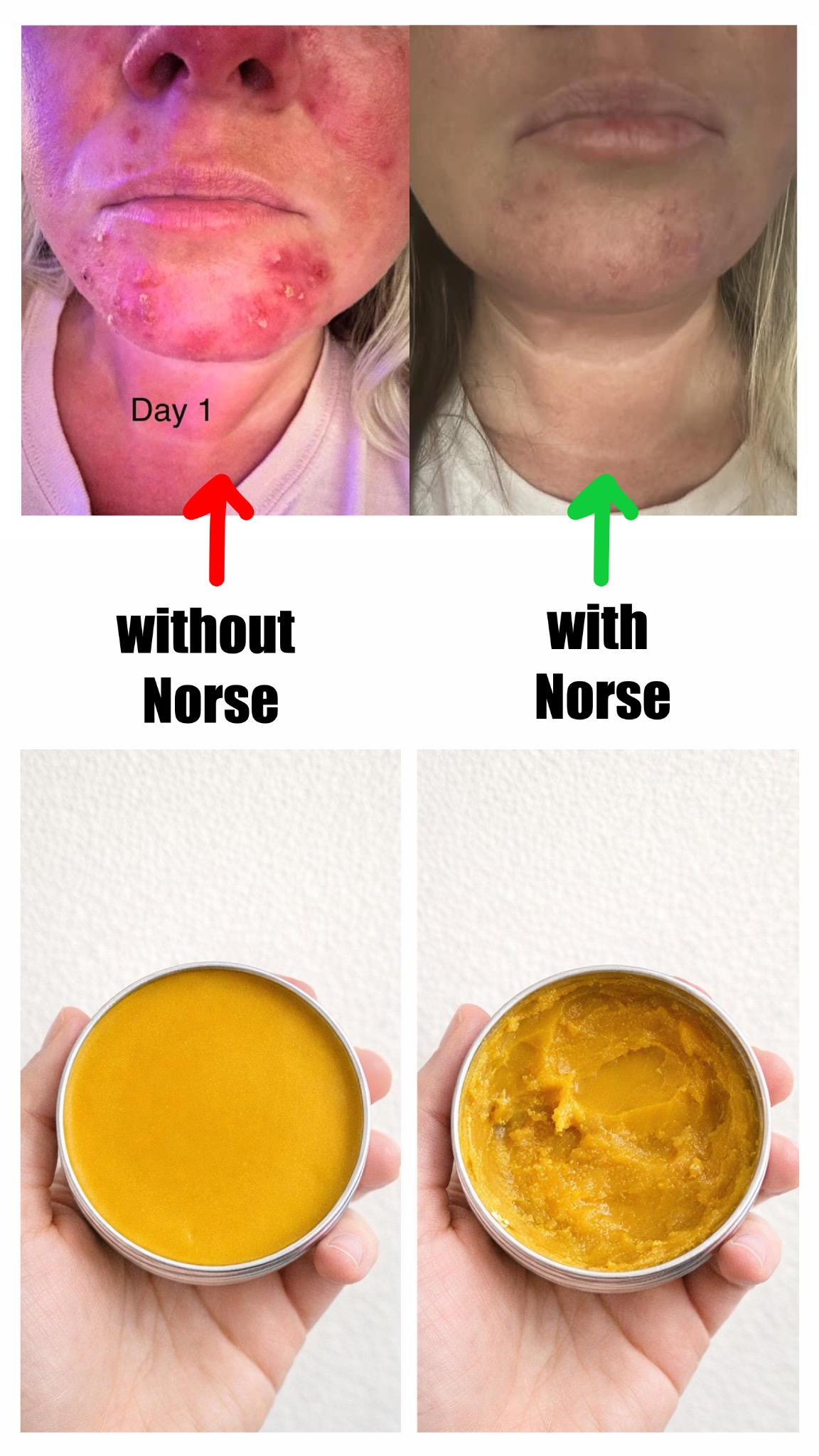Norse Organics Facebook ad
