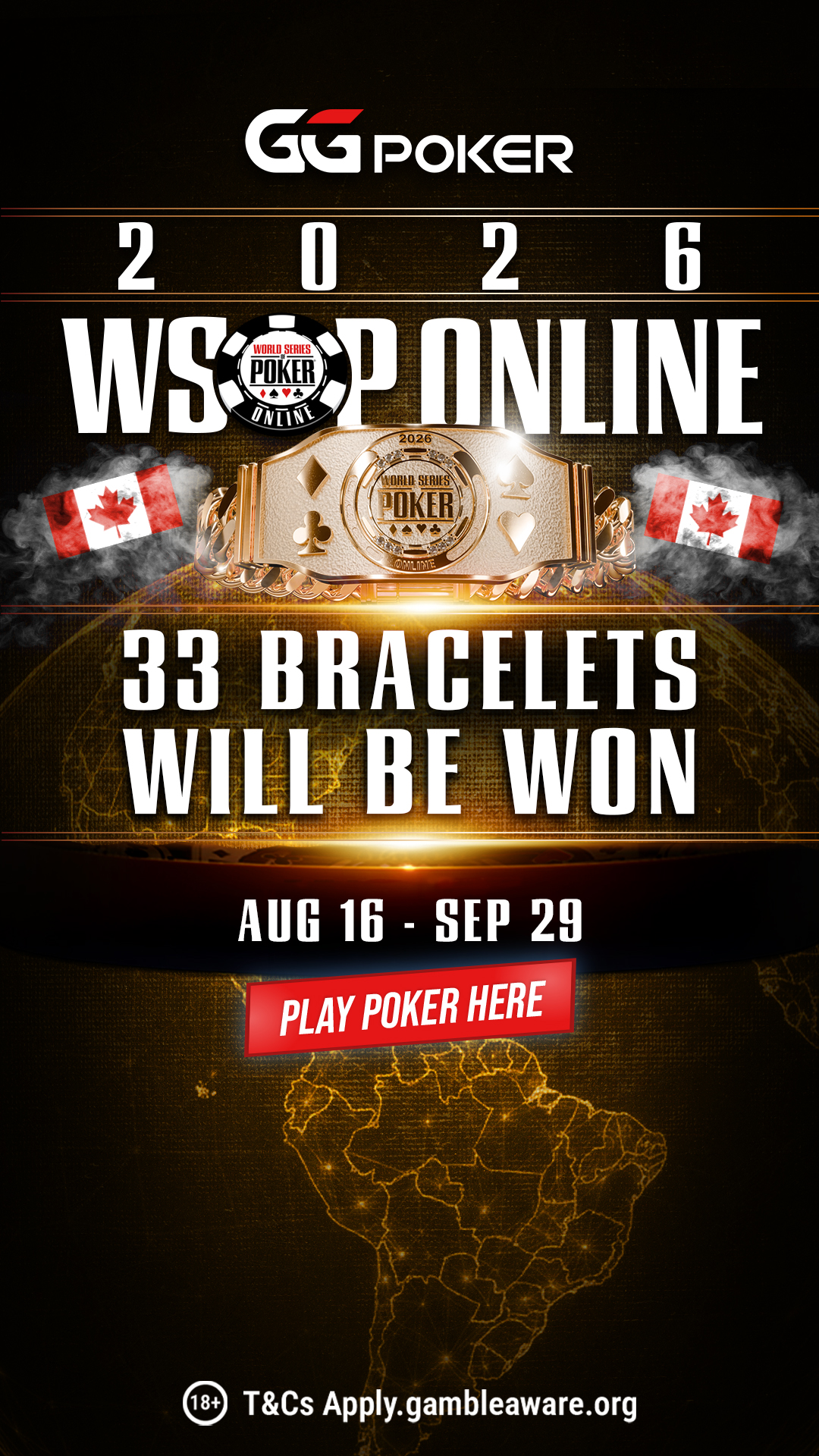 GGPoker.ca Facebook ad from Aug 18, 2026