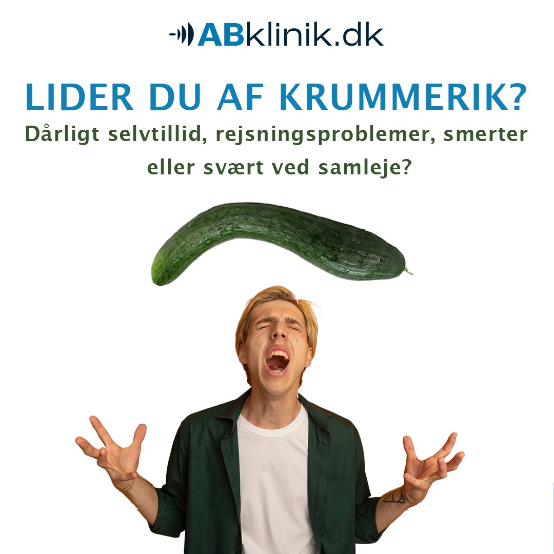 ABklinik Facebook ad: Effektiv behandling mod Peyronie's sygdom, Få hjælp nu!