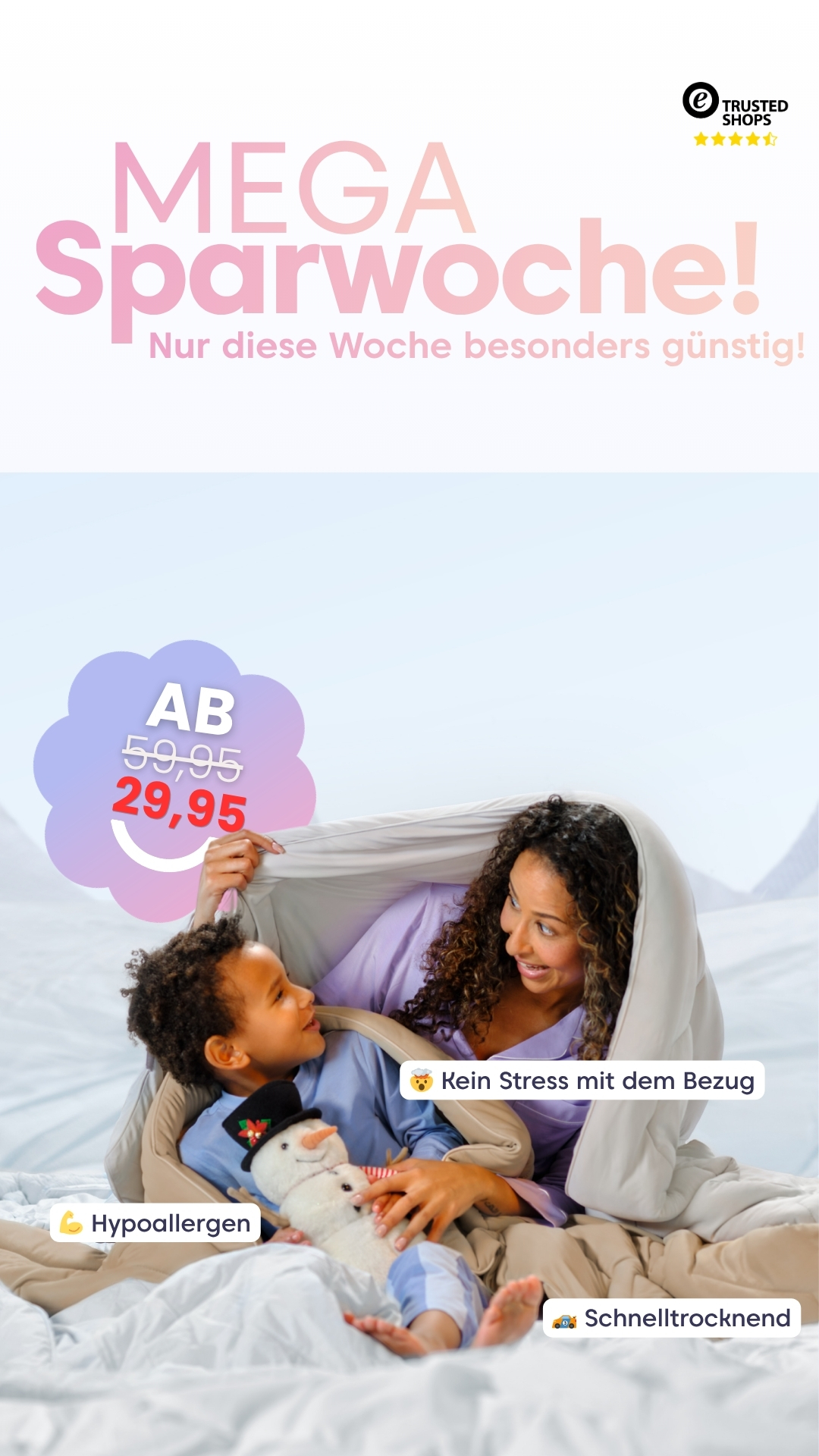Thehappybed.de Facebook ad