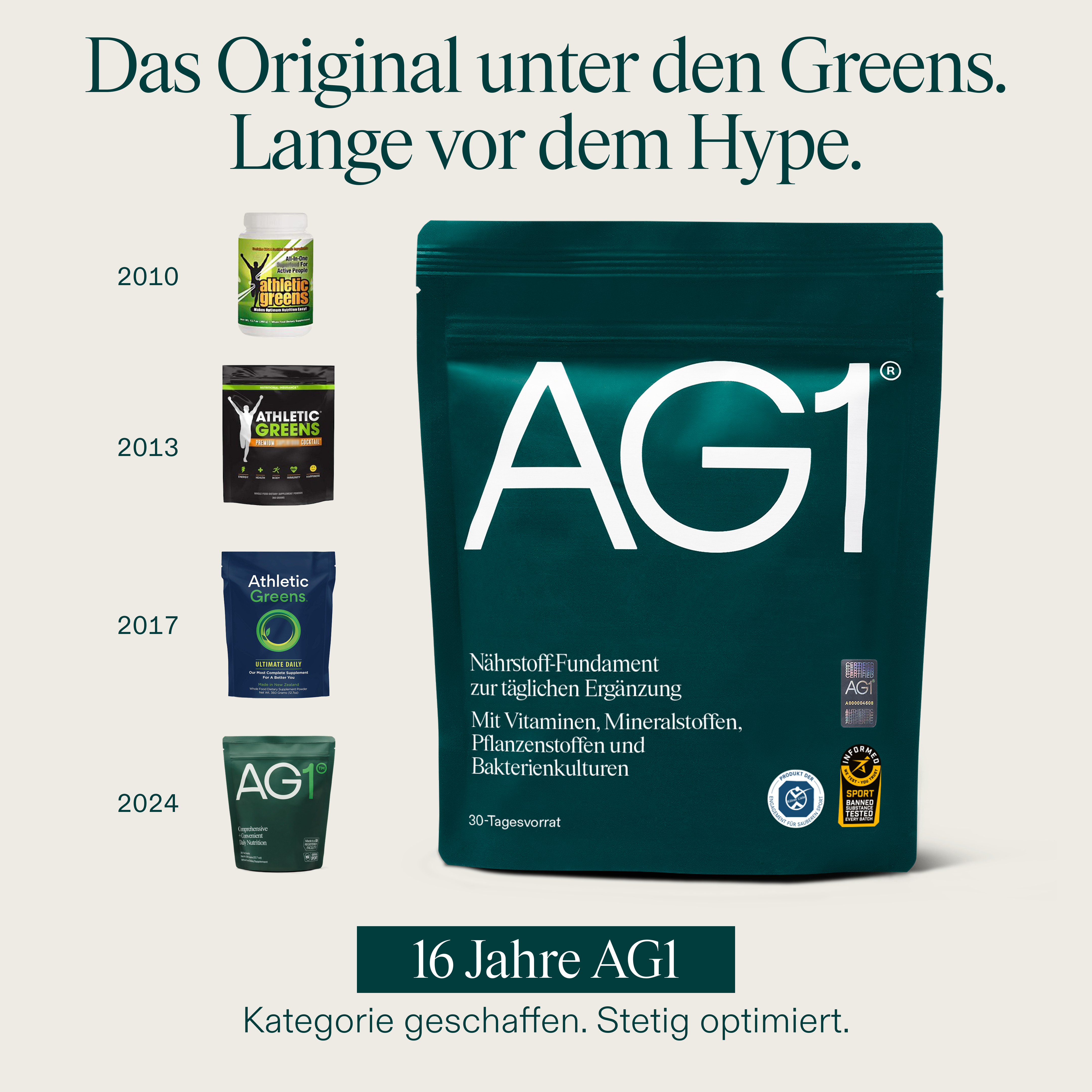 AG1 Deutschland Facebook ad