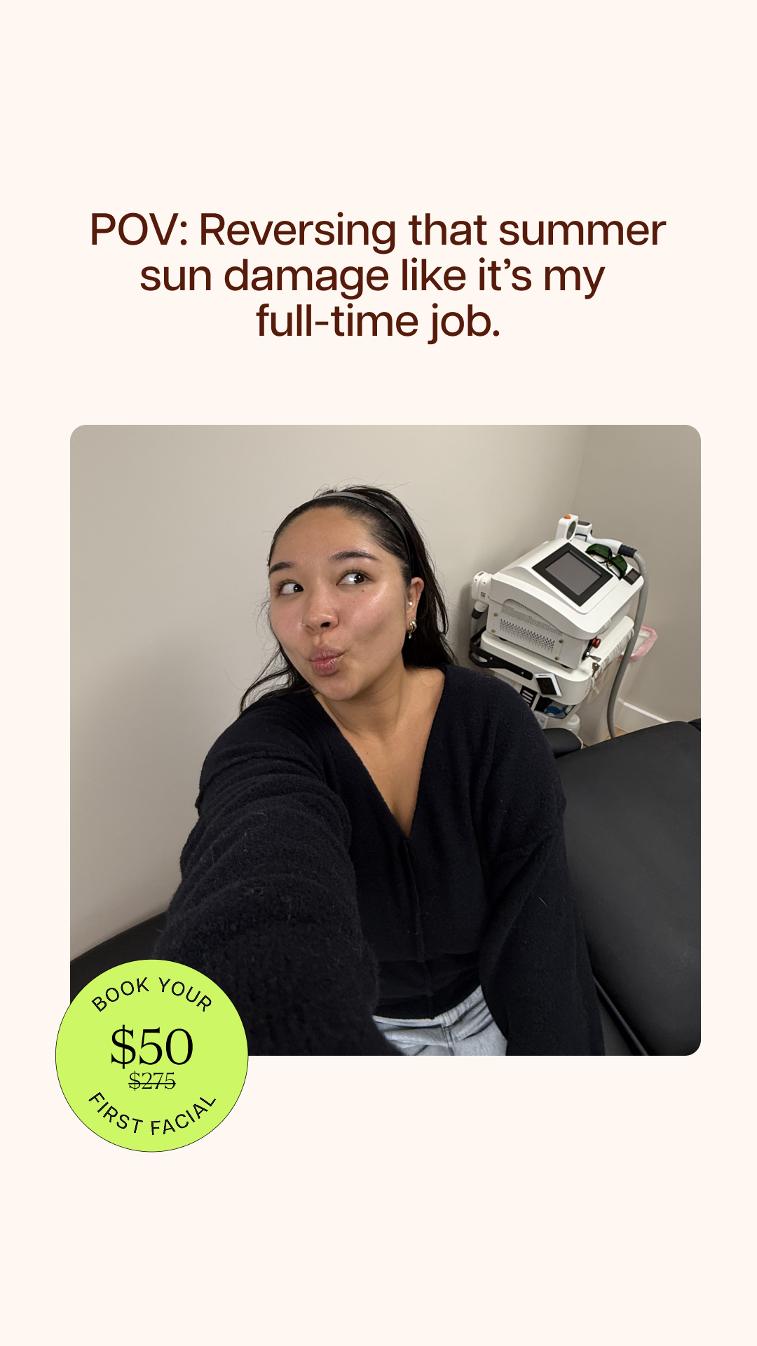 Skin Laundry Facebook ad