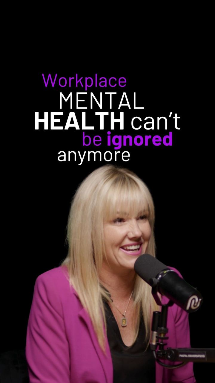 Courageous Leaders Changing The World Podcast Facebook ad: Workplace Mental Health Can’t Be Ignored Anymore