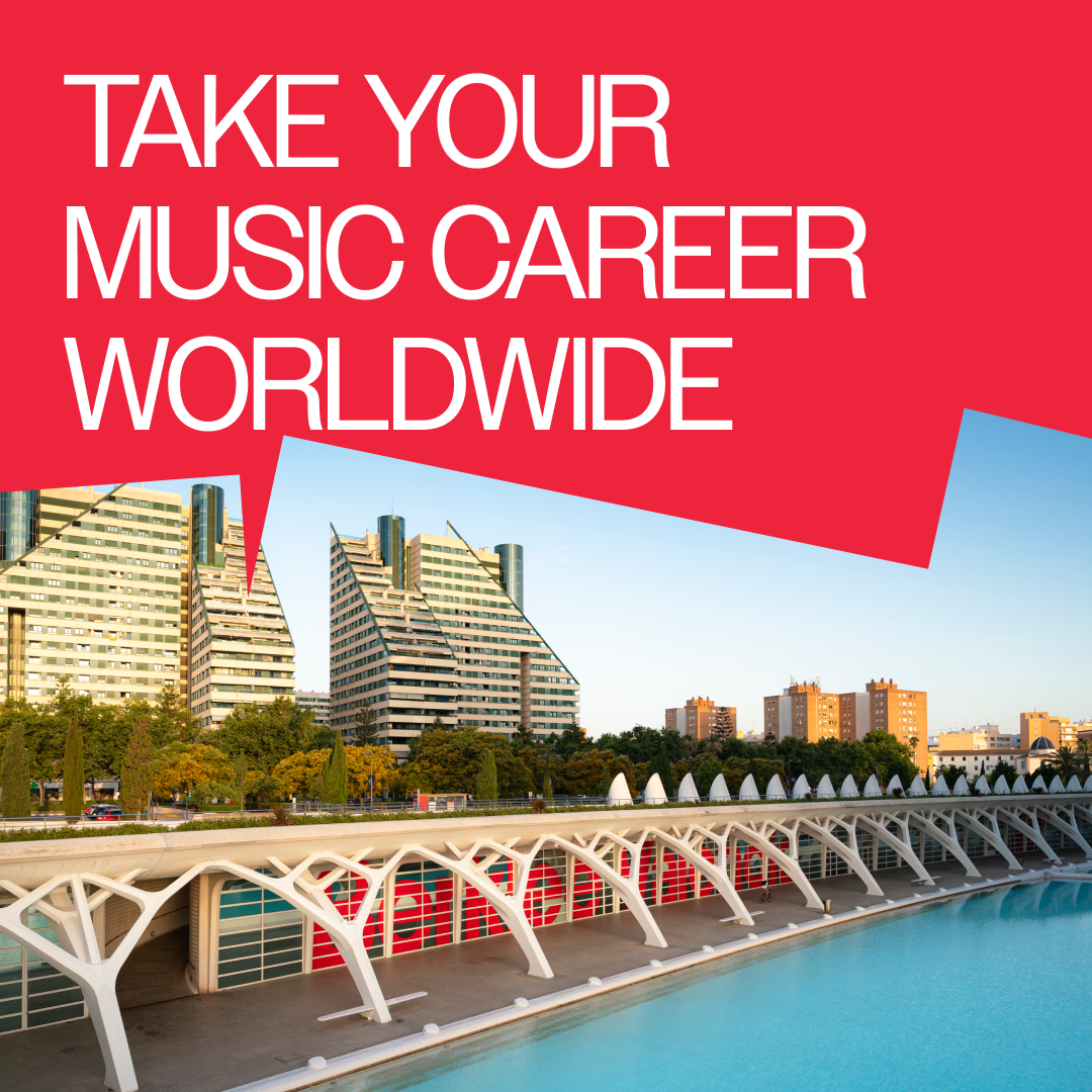 Berklee Valencia Facebook ad: Save 50% on Berklee Valencia Application