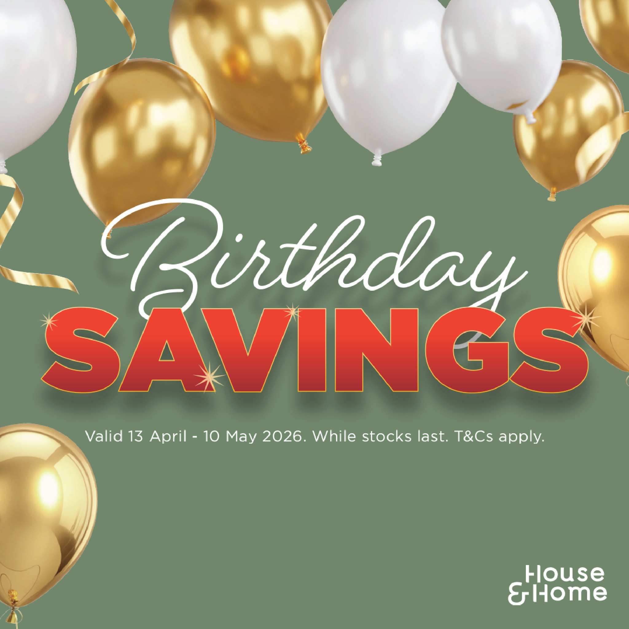 House & Home Facebook ad