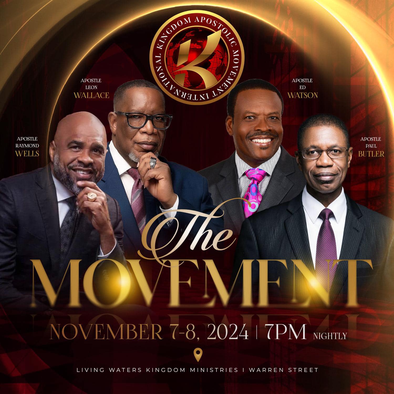 Kingdom Apostolic Movement International Facebook ad: The apostolic anointing is given to every believer…