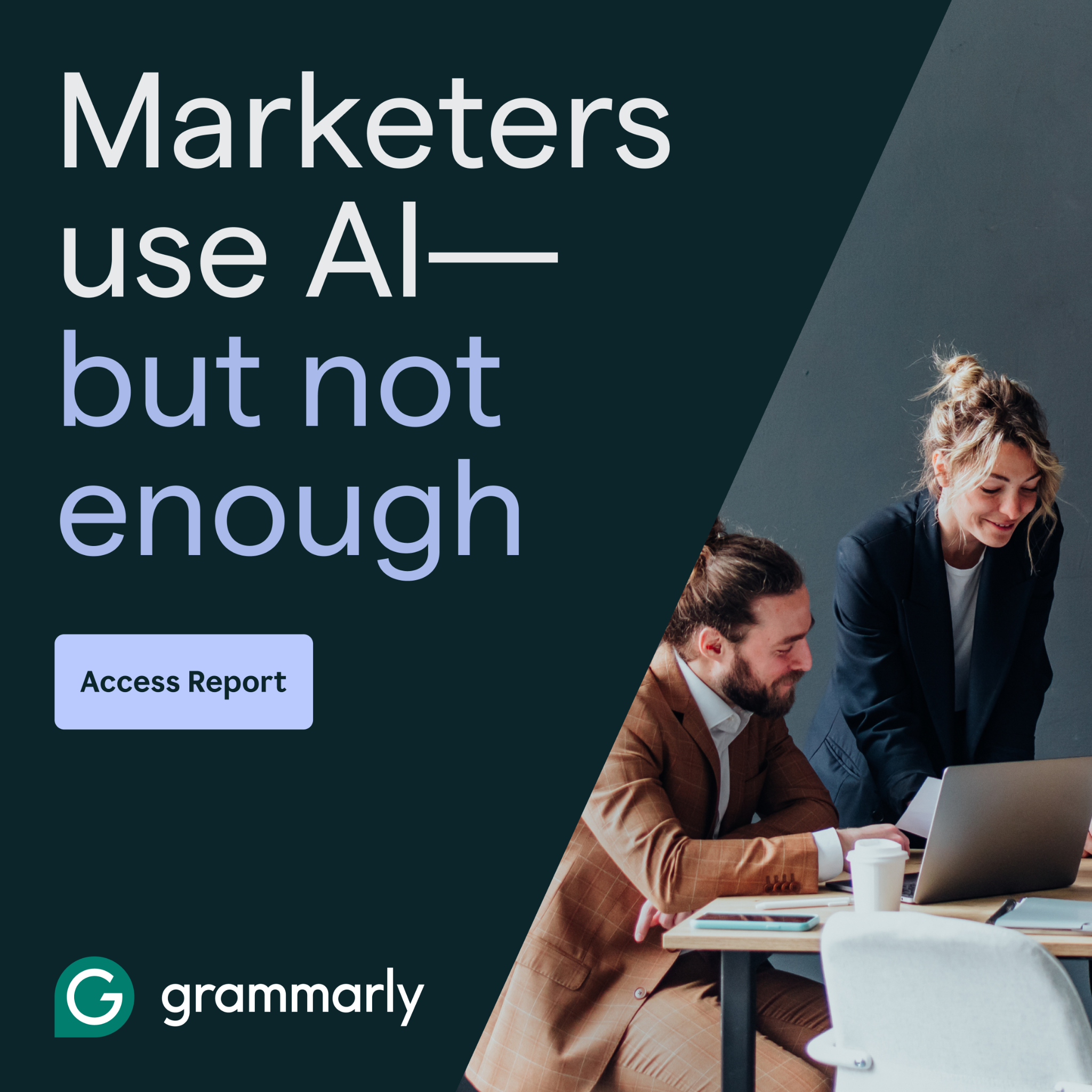 Grammarly Facebook ad
