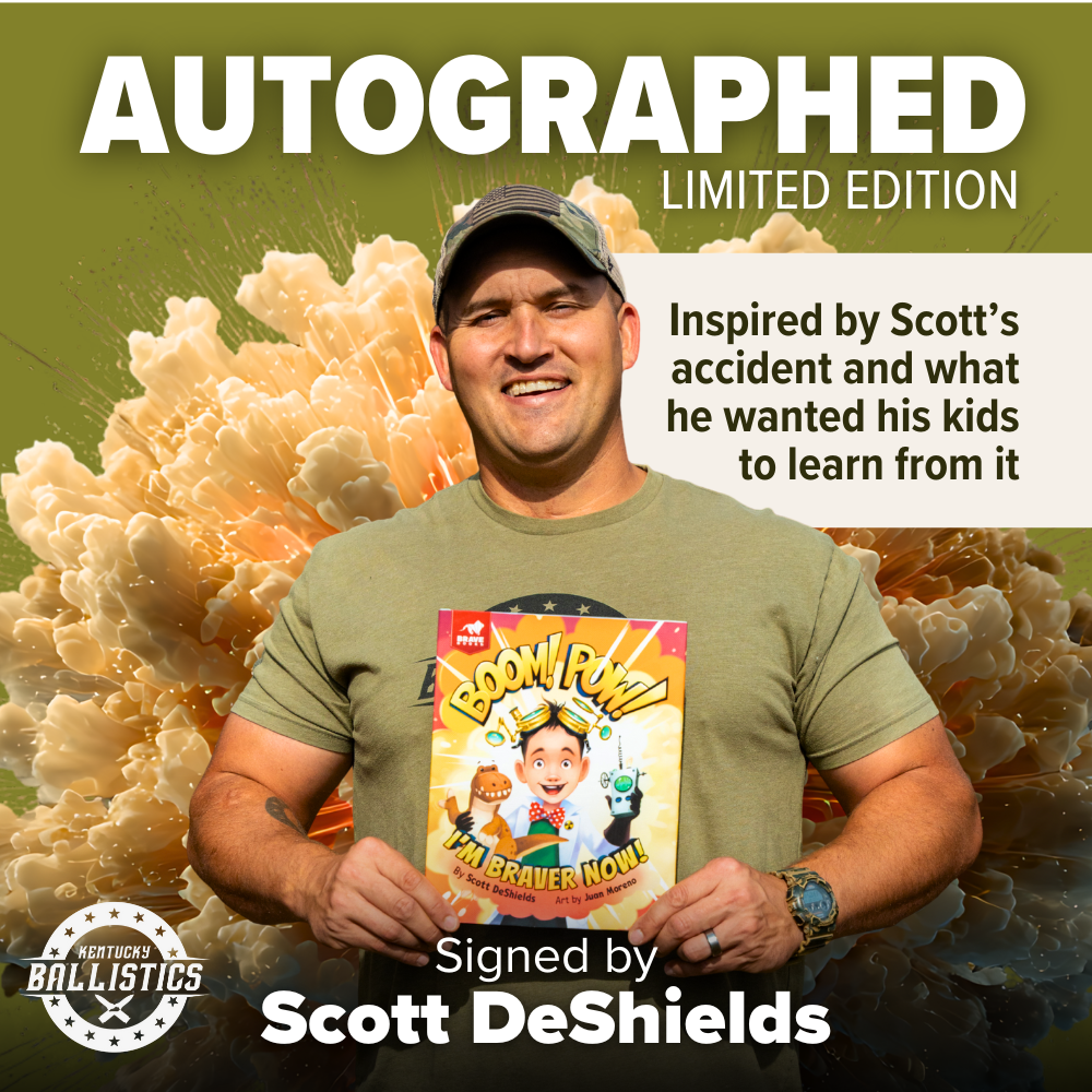 Kentucky Ballistics Facebook ad: Grab a Copy of My Brand New Kids’ Book