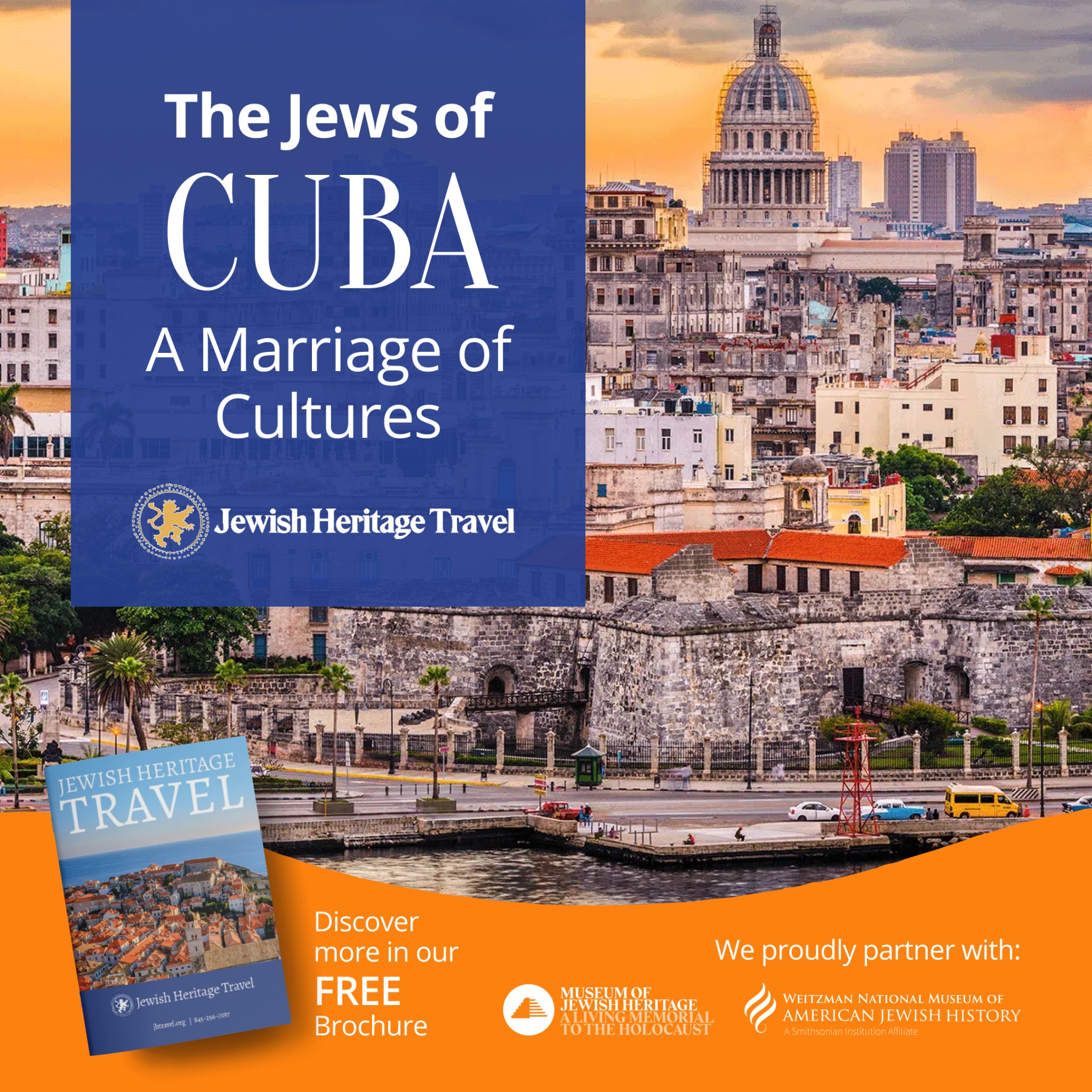 Jewish Heritage Travel Facebook ad: Experience the Jewish Legacy of Cuba | 2026 & 2027