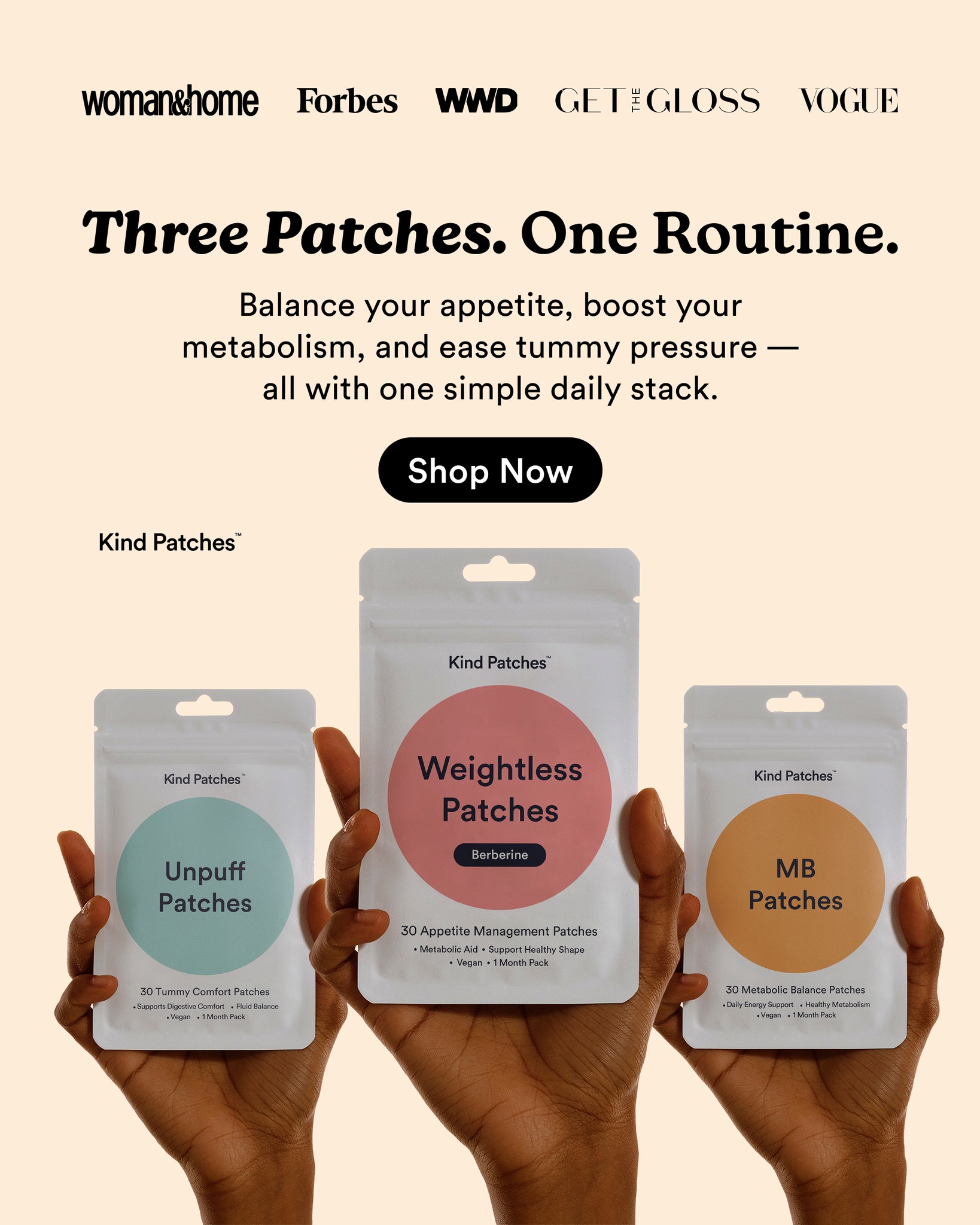 Kind Patches Facebook ad