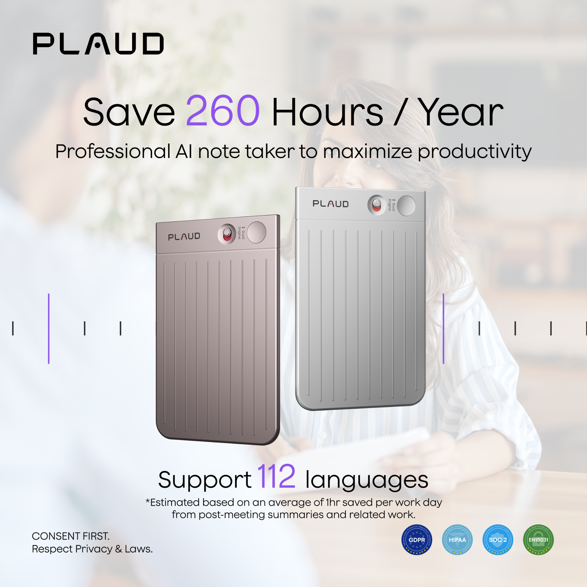 Plaud Facebook ad