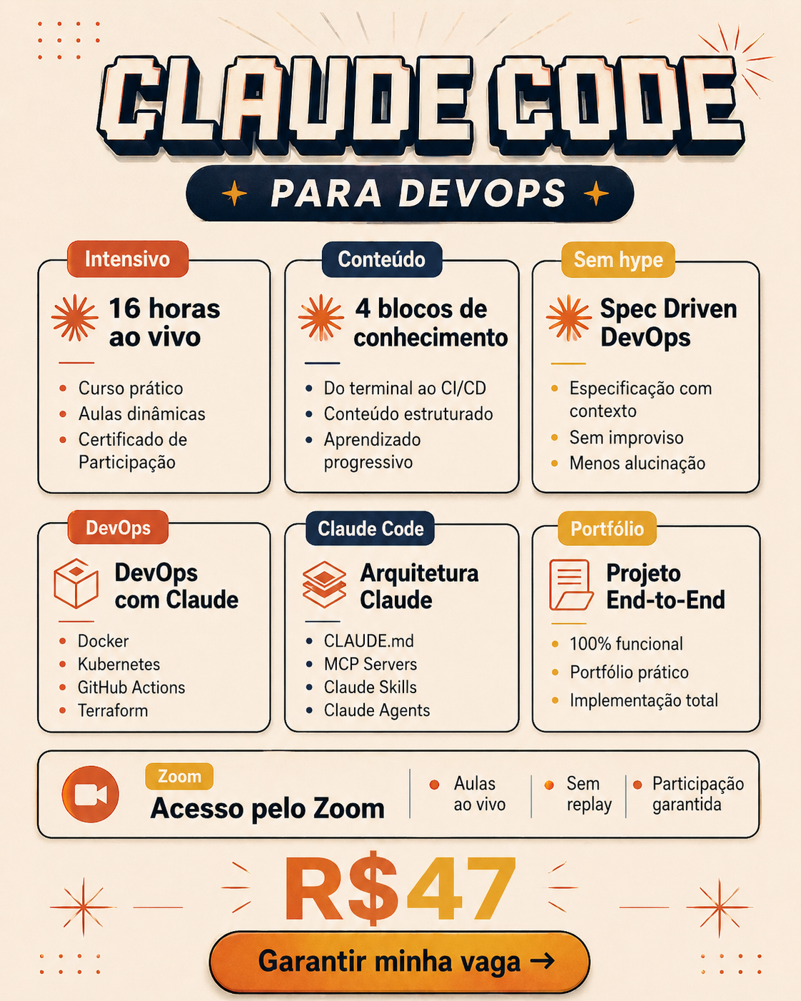 Fabrício Veronez Facebook ad: Claude Code para DevOps