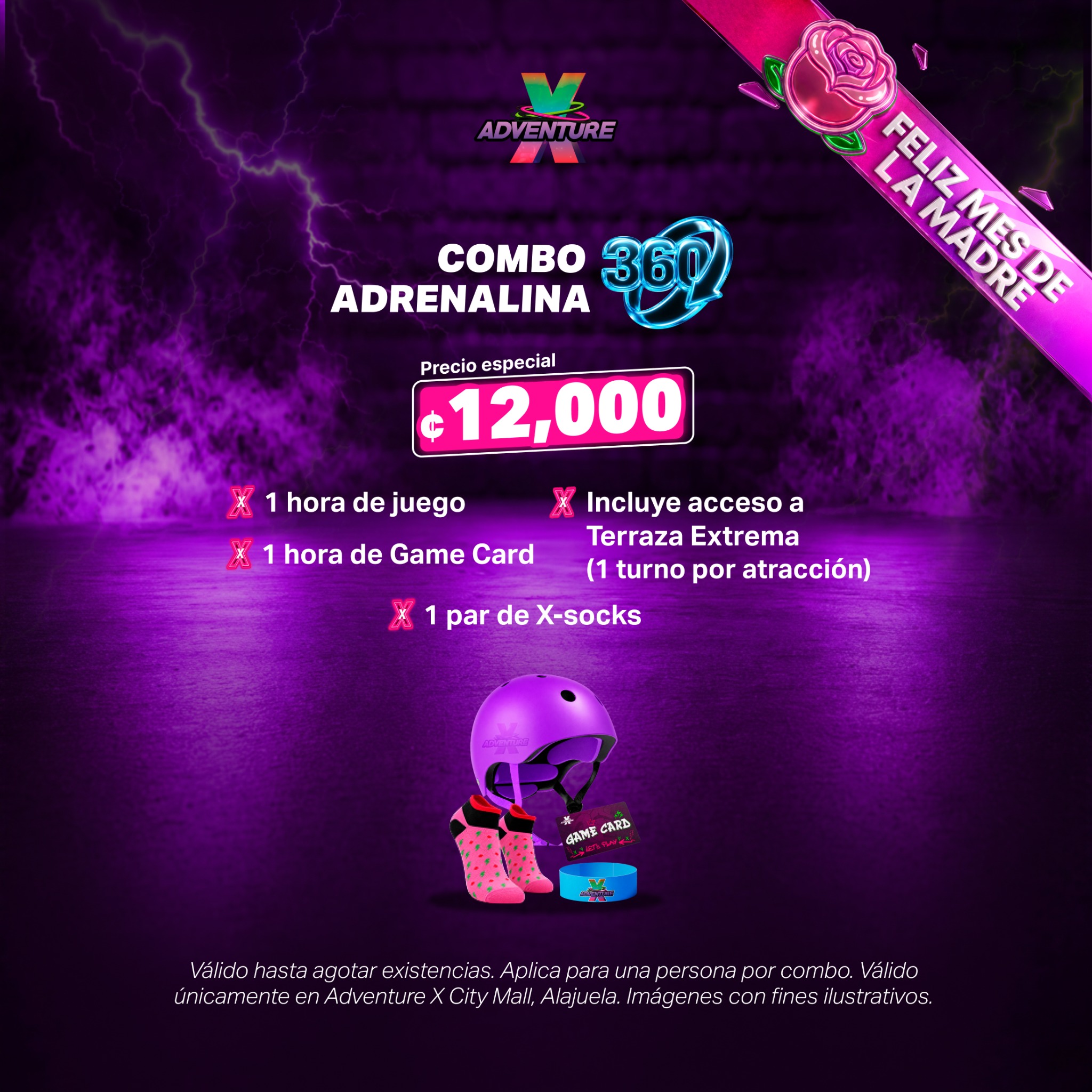Adventure X Costa Rica Facebook ad