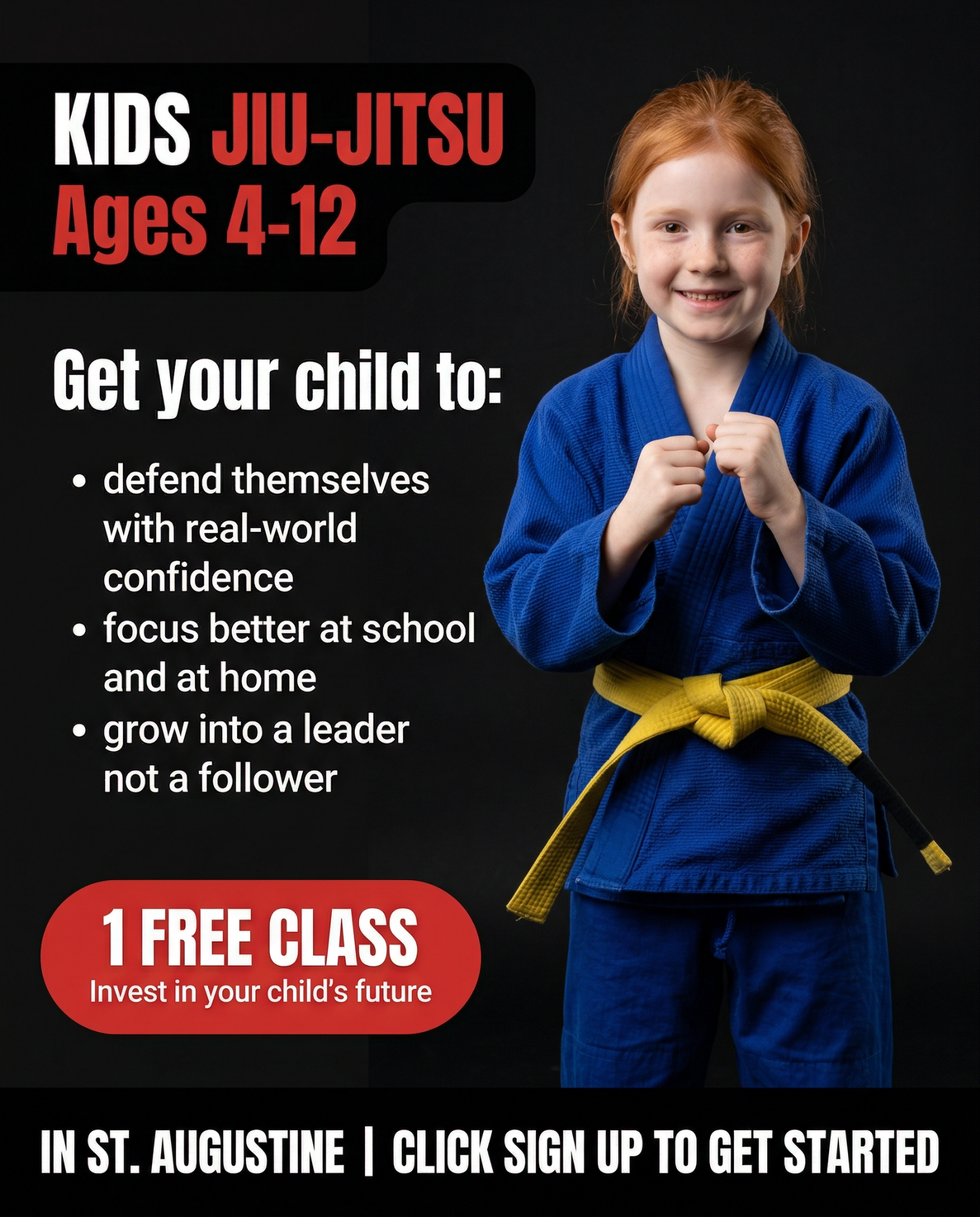 Art of War Jiu Jitsu St. Augustine  Facebook ad