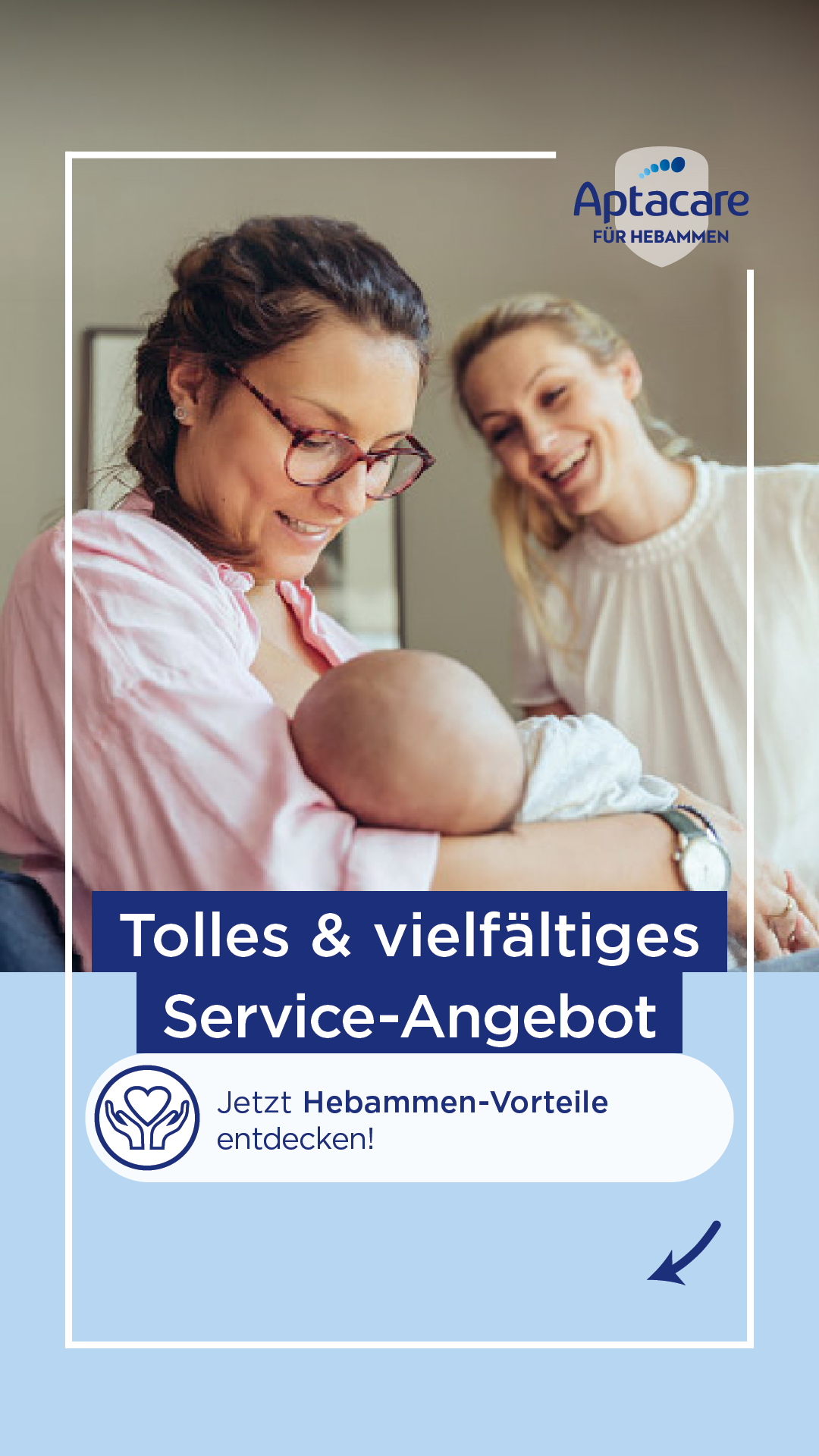 Aptacare für Hebammen Facebook ad from Jun 5, 2026