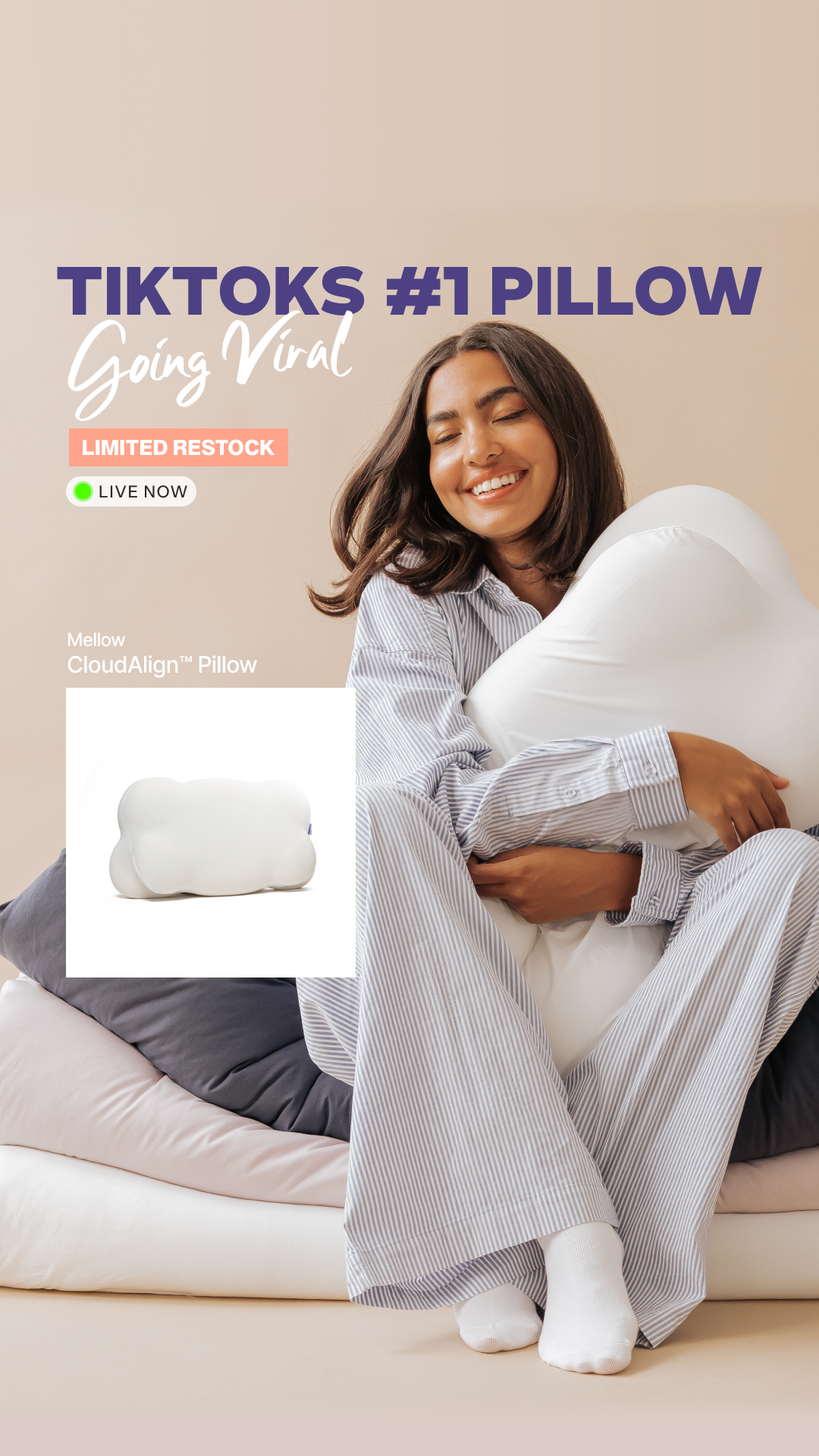 Mellow Sleep Facebook ad