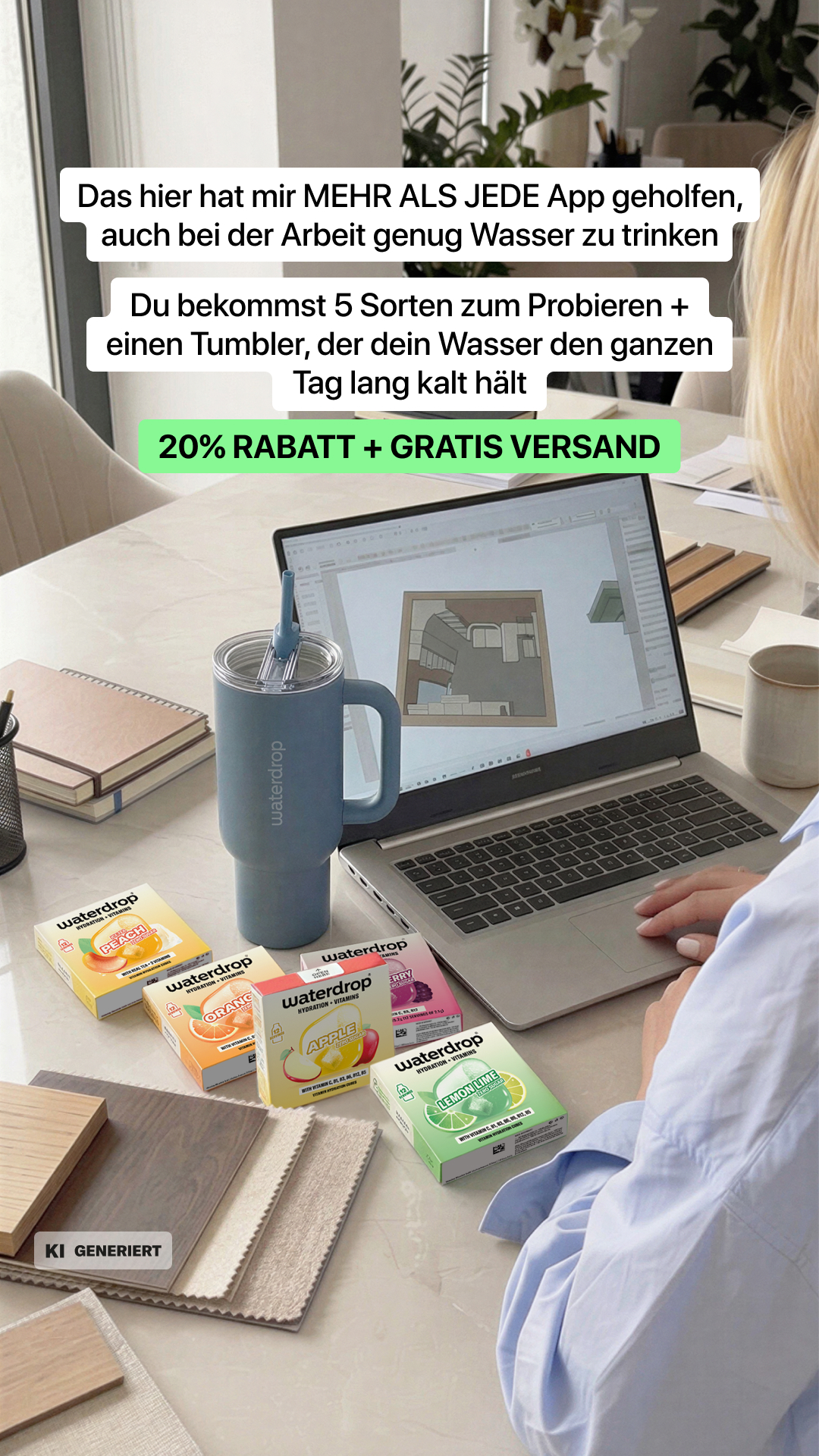 waterdrop Facebook ad