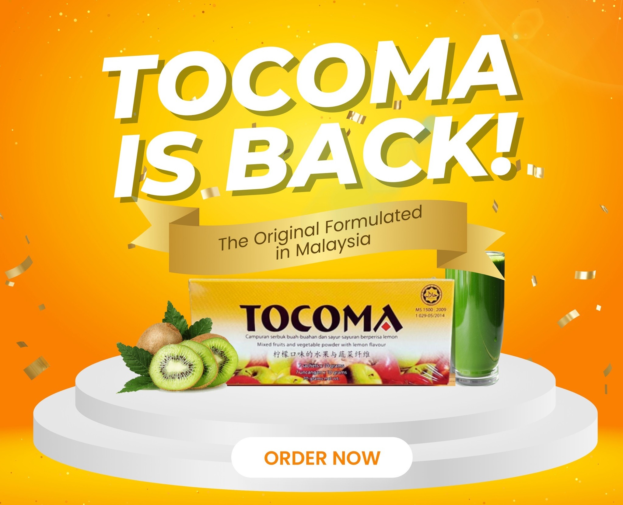 Tocoma Healthy Colon Cleansing Facebook ad: BUY 3 GET A FREEBIE