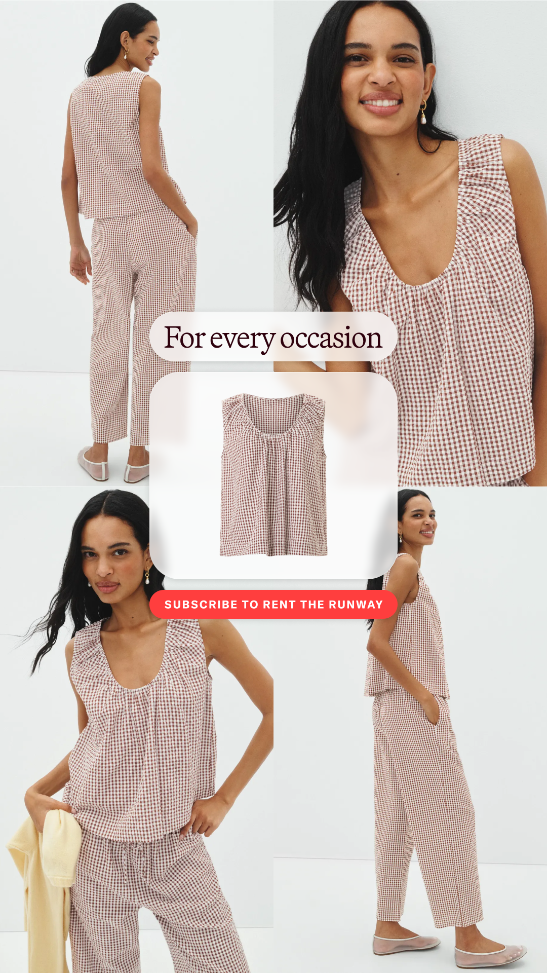Rent The Runway Facebook ad