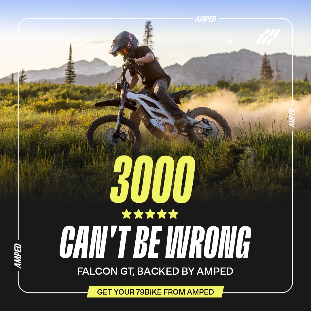 Amped Bikes Facebook ad