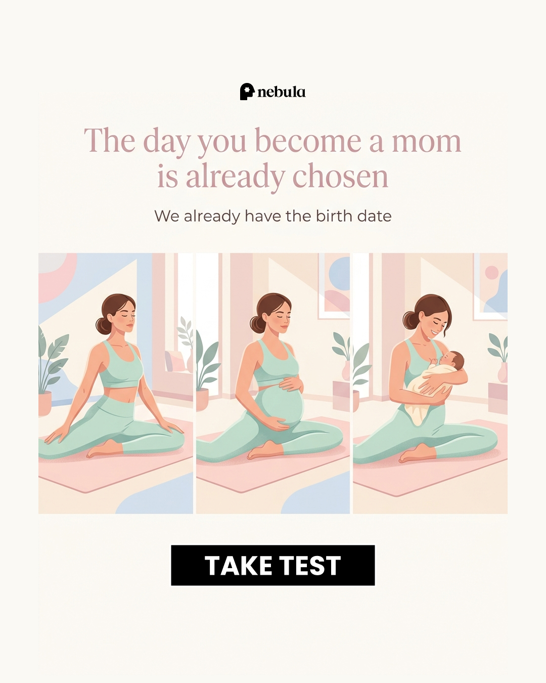 Nebula: Motherhood Facebook ad