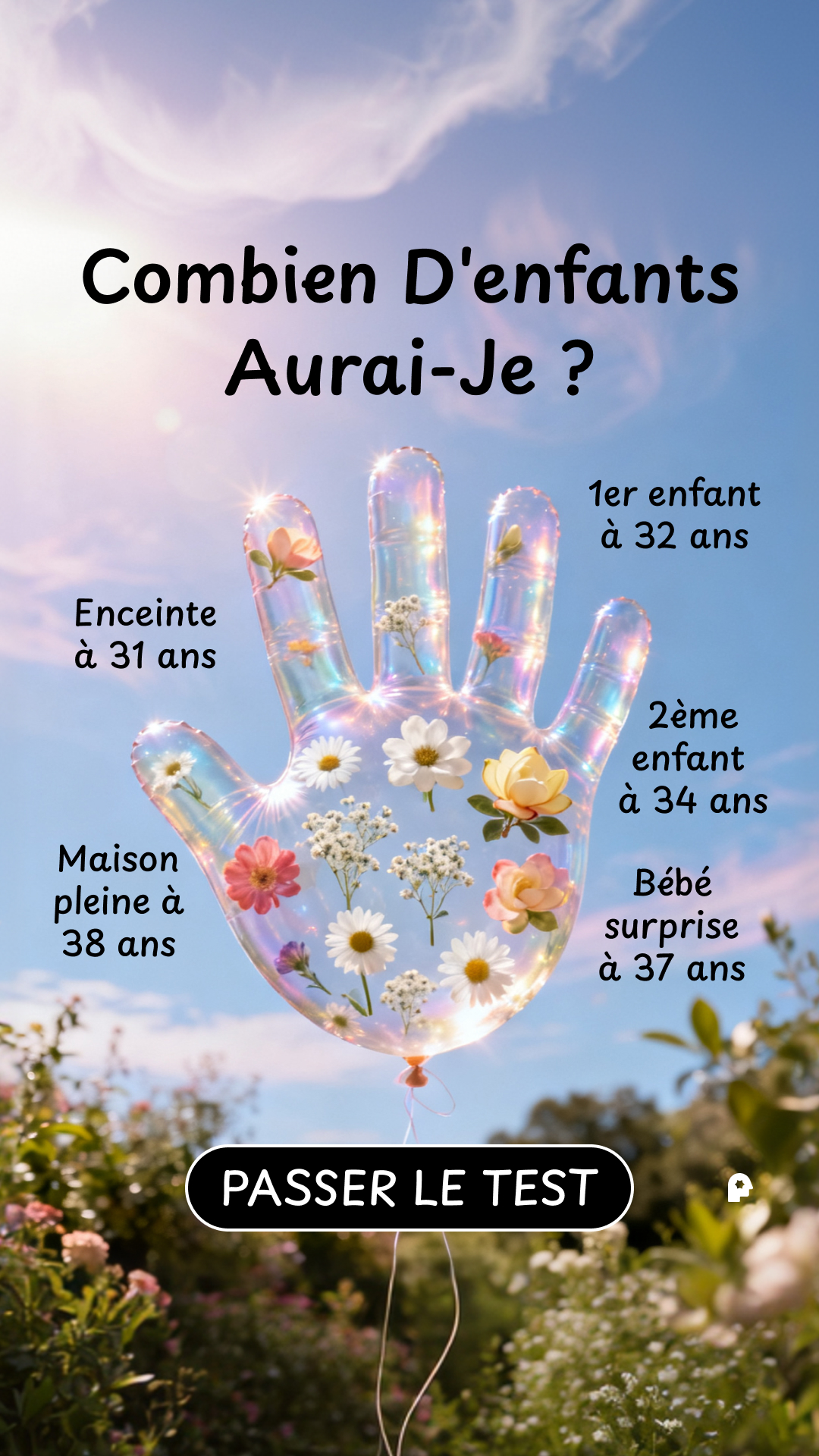 Nebula: Palm Reading Facebook ad