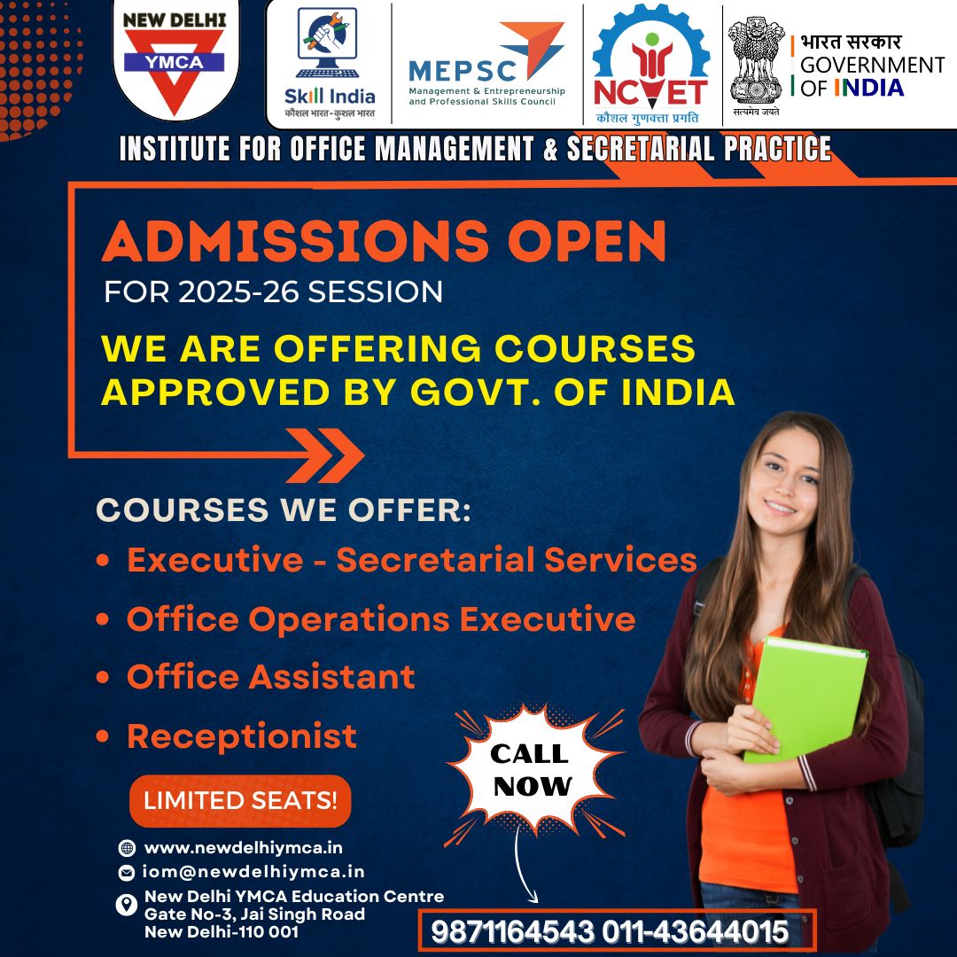 New Delhi YMCA Facebook ad