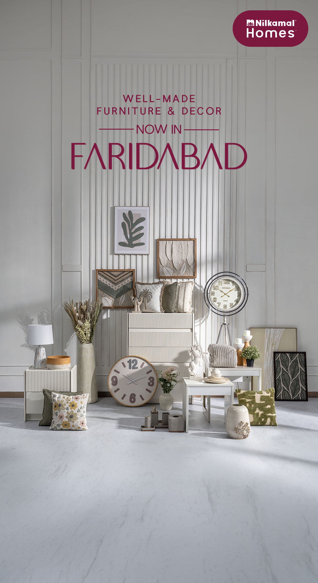 Nilkamal Homes Facebook ad: Nilkamal Homes now in Faridabad