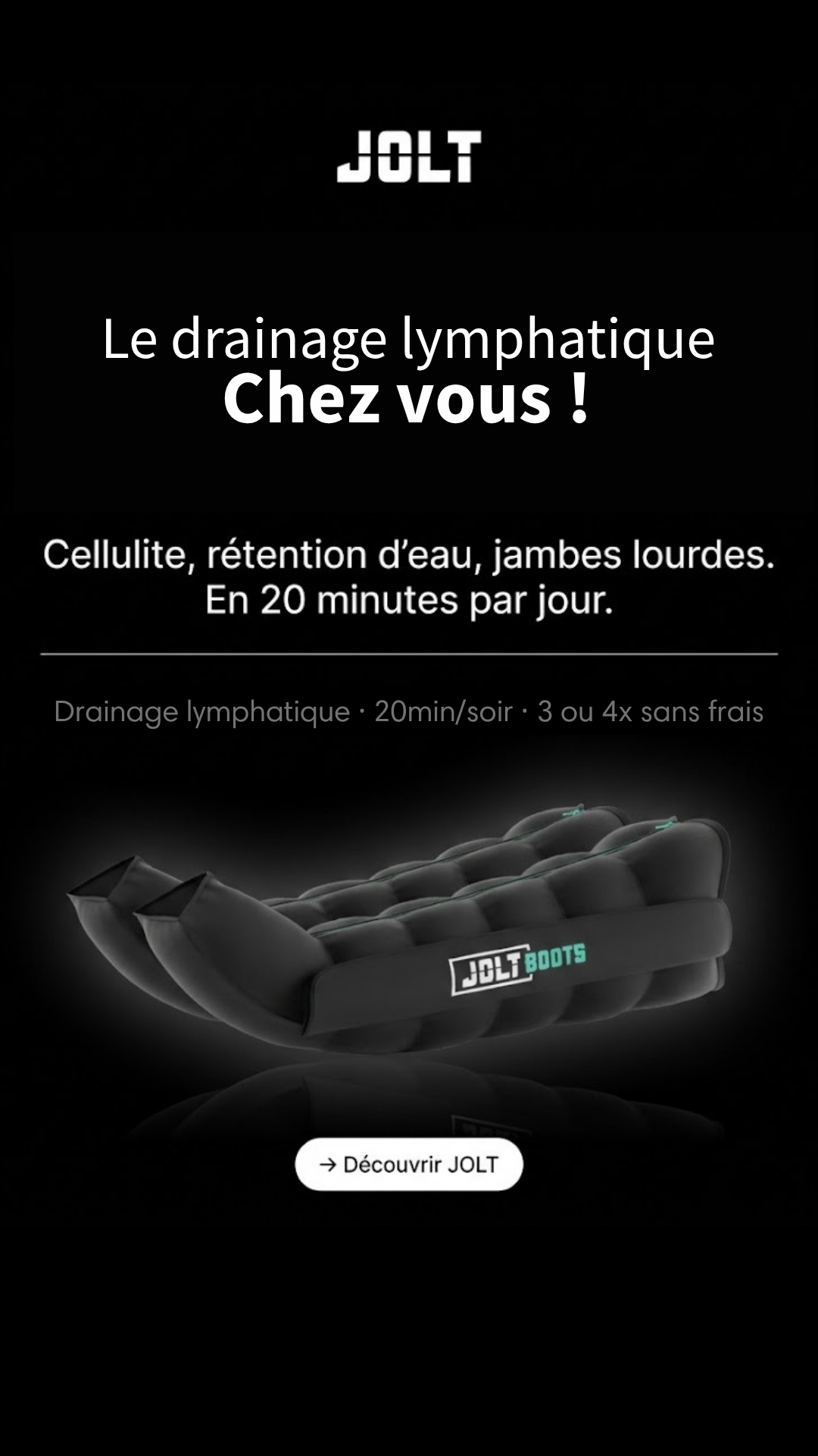 JOLT Recovery Facebook ad from May 14, 2026