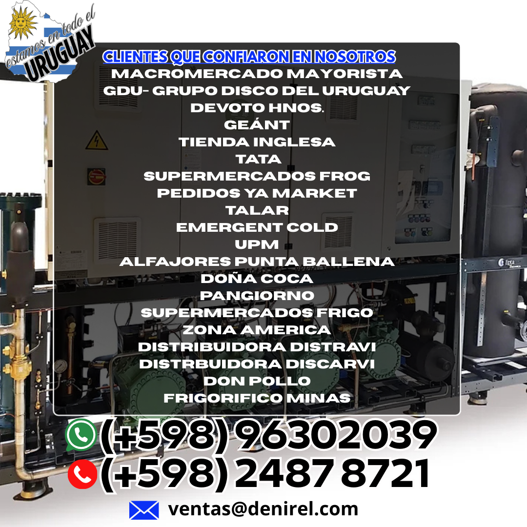 Denirel S.A. Facebook ad: Servicio de refrigeración