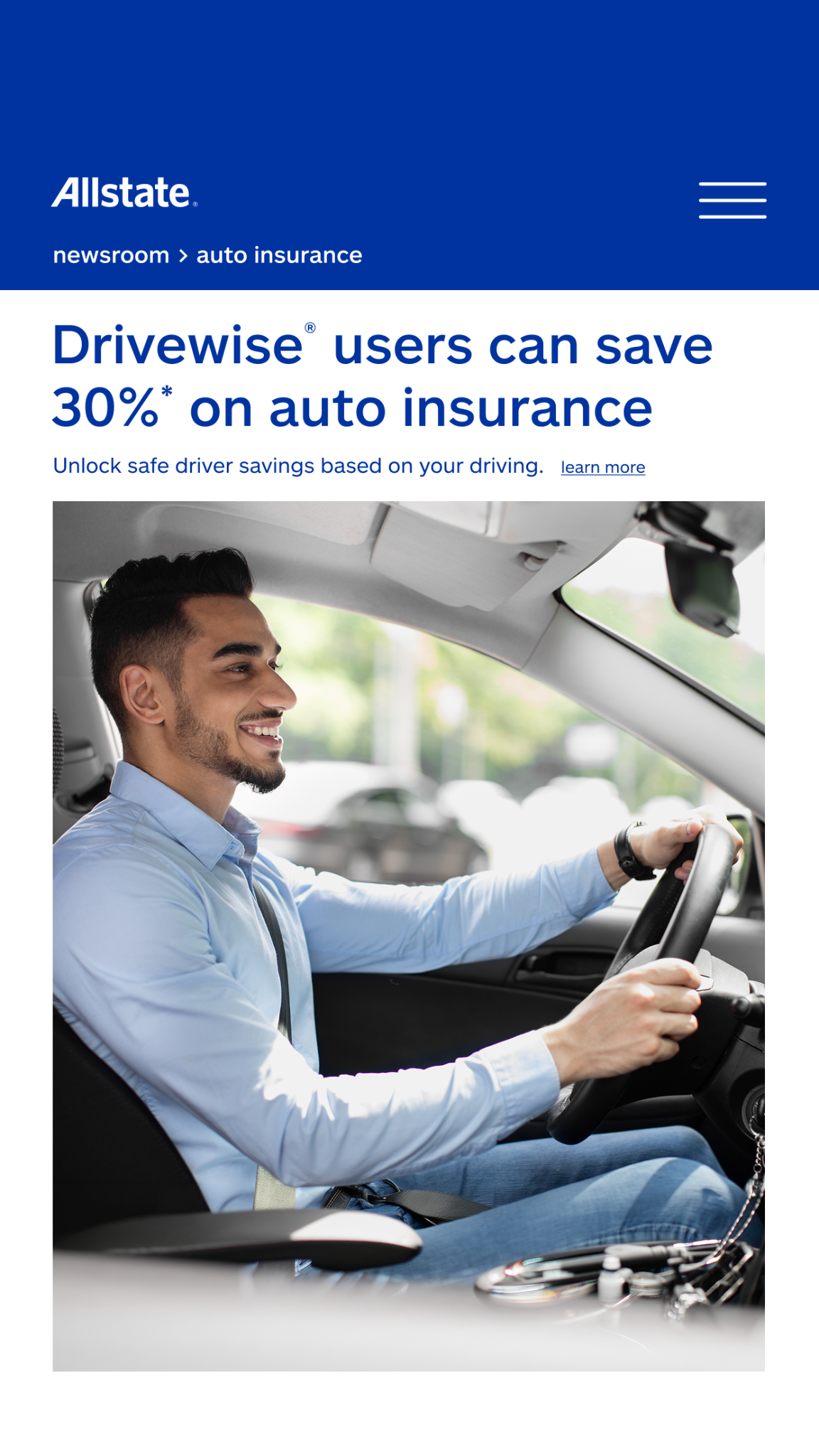 Allstate Facebook ad