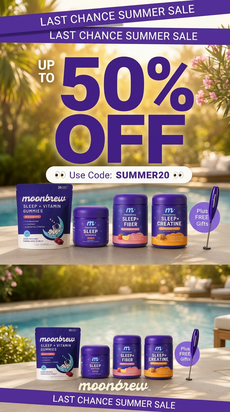 MoonBrew Facebook ad