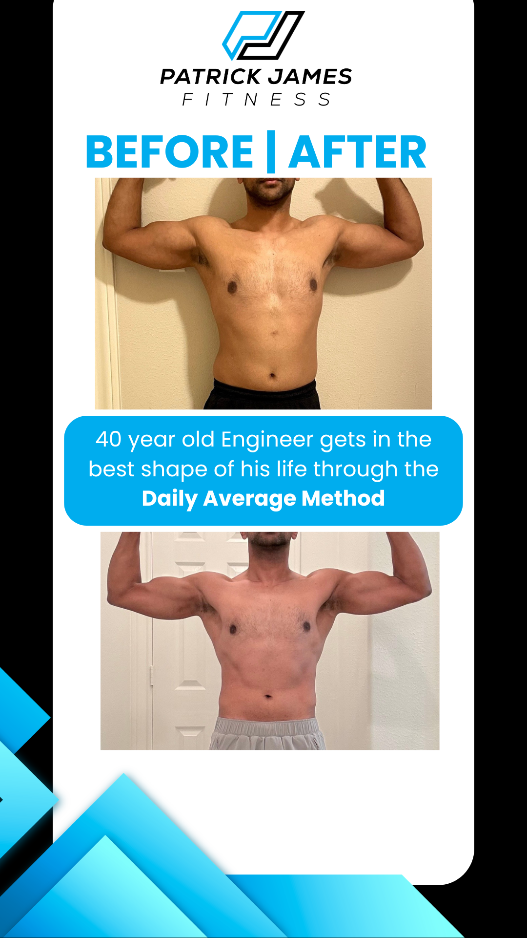 PJ Fitness - Online Coach Facebook ad: You’re not where you want to be physically…