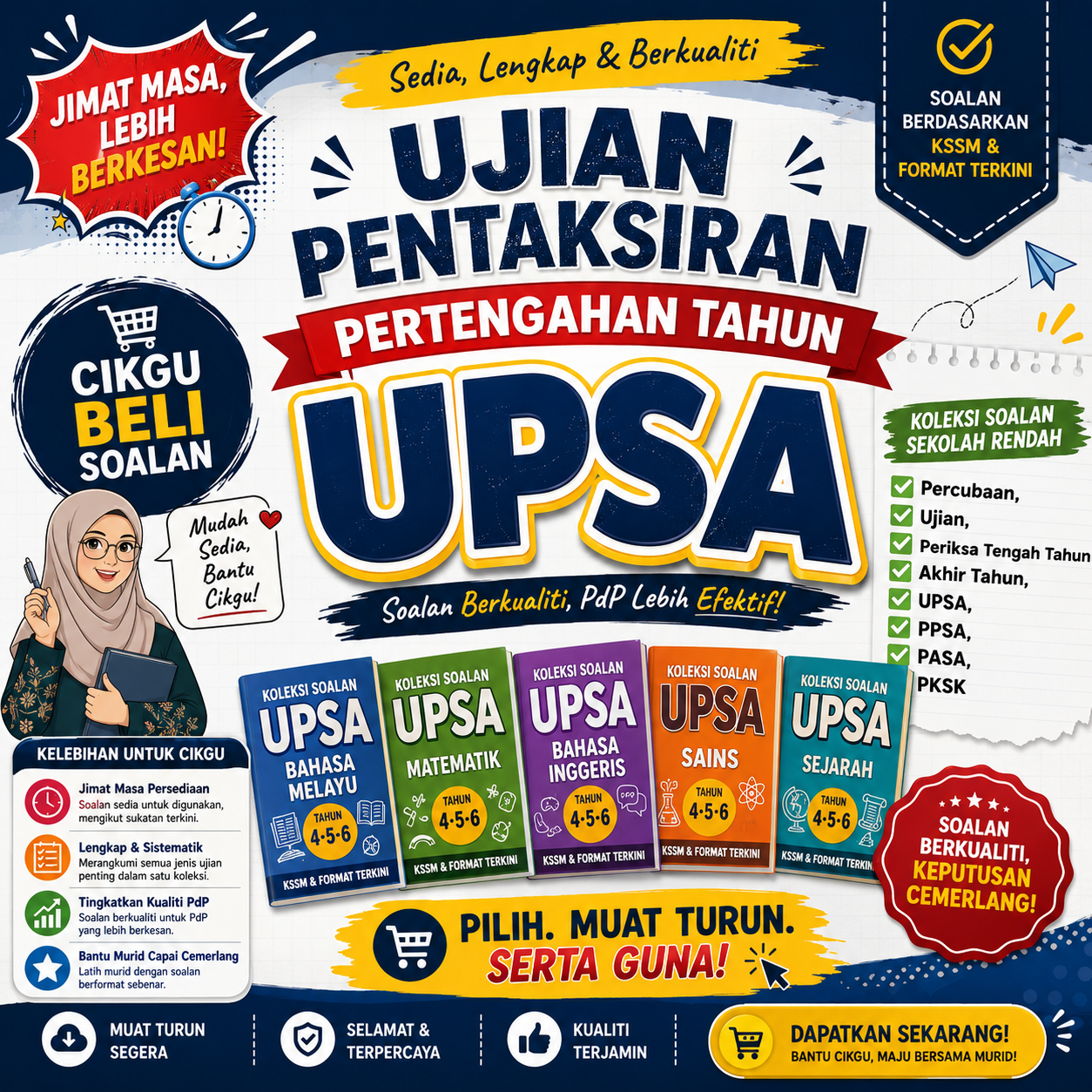 RPH Sekolah Rendah Facebook ad: Bantu Anak Skor Cemerlang