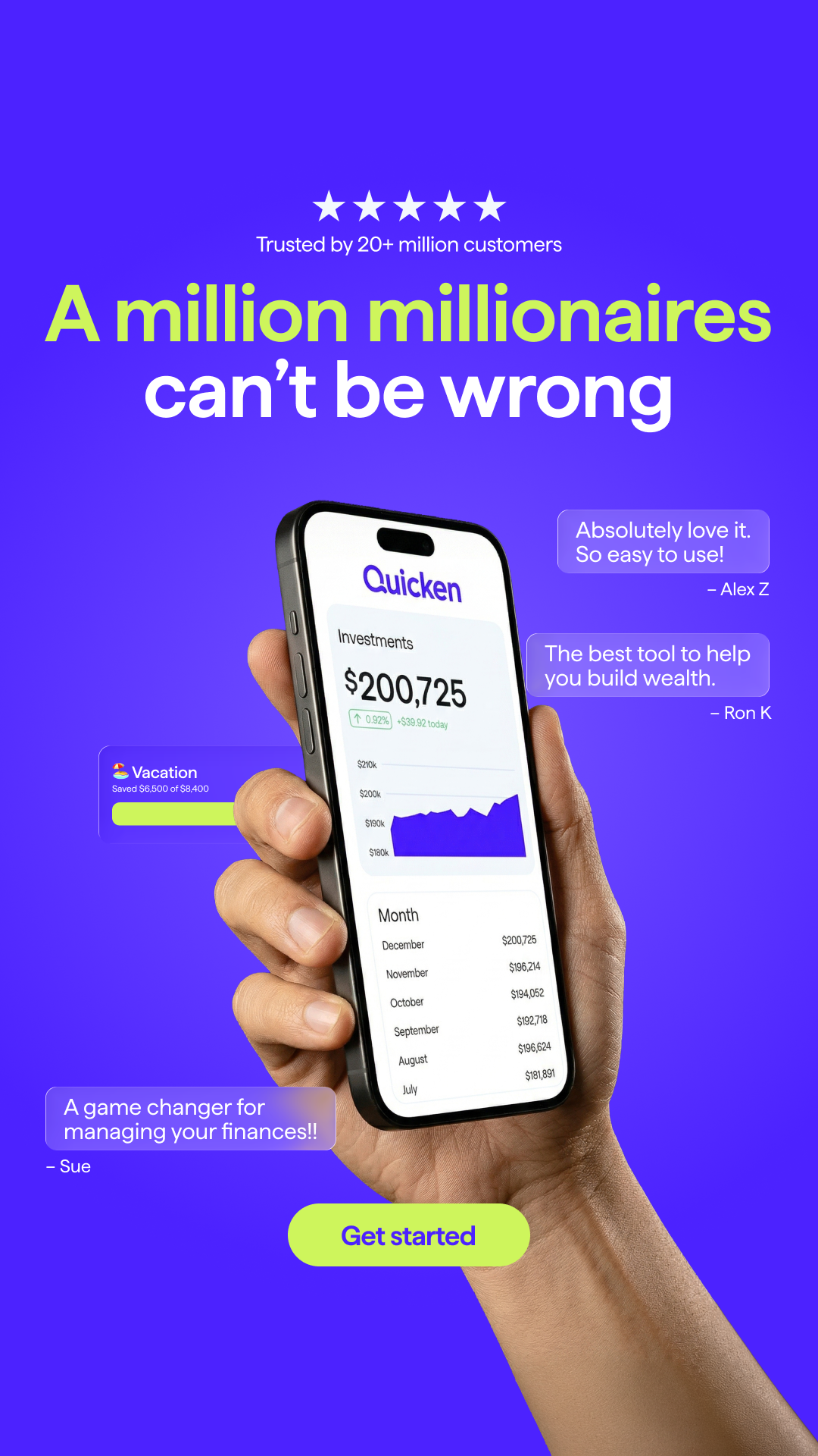 Quicken Facebook ad