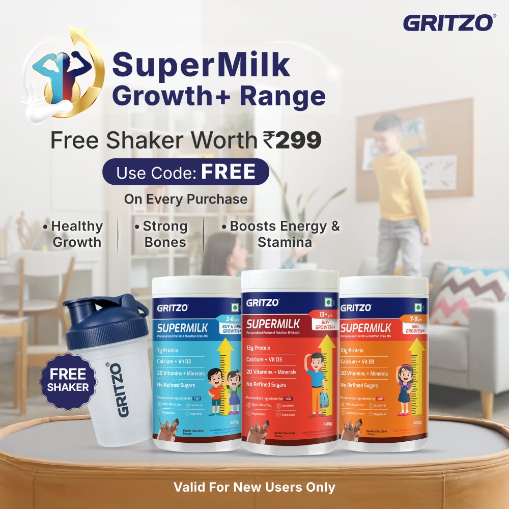 Gritzo - Personalized Nutrition For Your Child Facebook ad