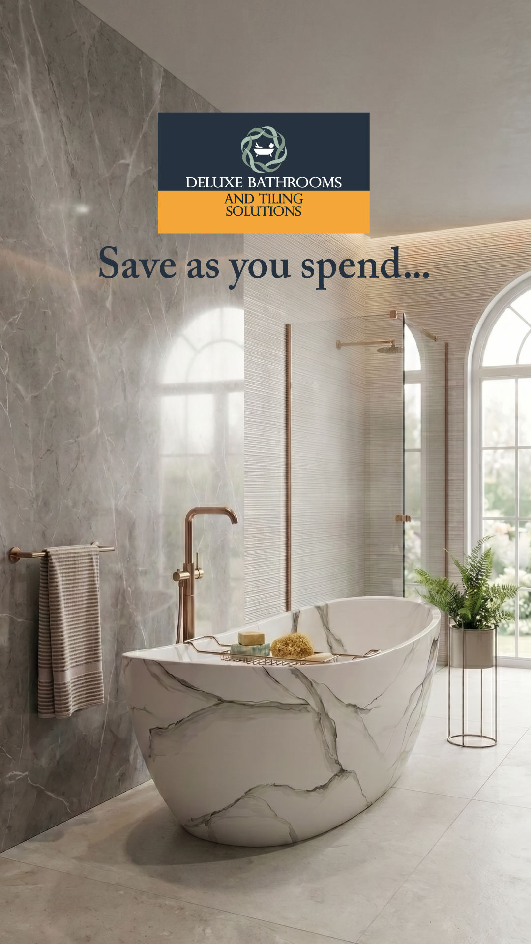 Deluxe Bathrooms & Tiling Solutions Facebook ad