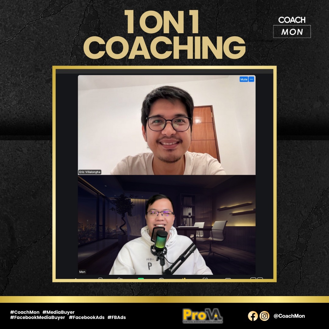 Coach Mon Facebook ad